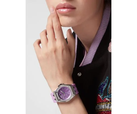 Philipp Plein Watch Extreme Lady Lilac - Image 4