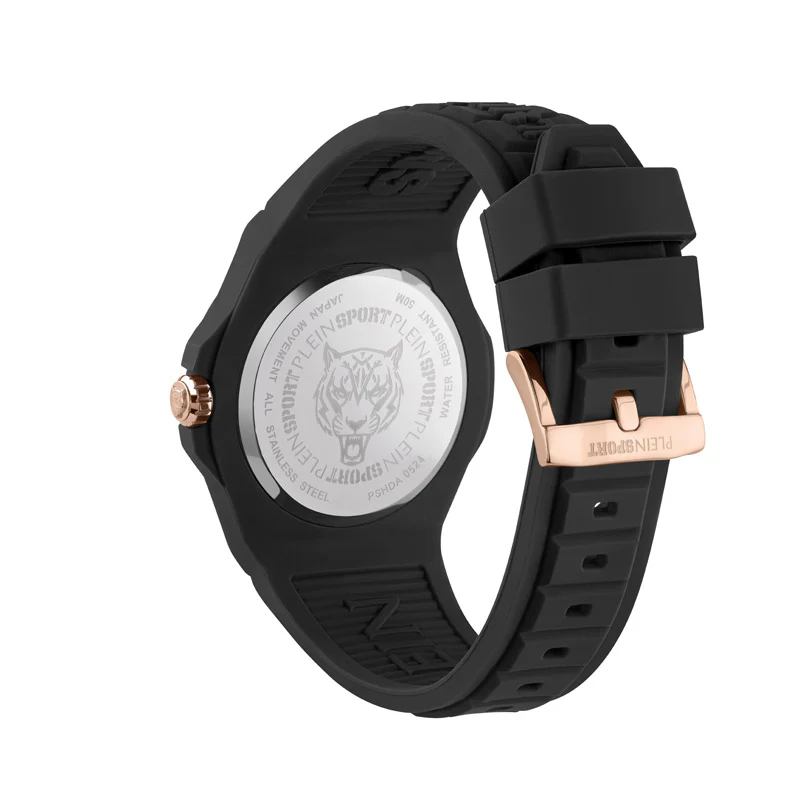 Plein Sport New Fearless Unisex Black Watch - Image 2