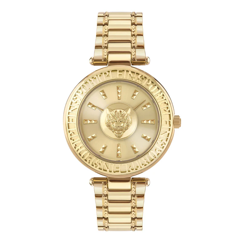 Plein Sport Opium Ladies Gold Watch