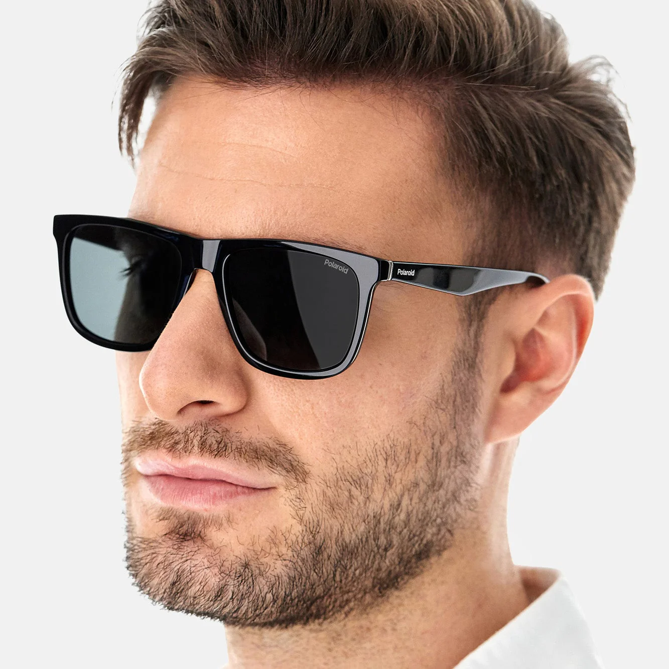 Polaroid PLD 2102/S/X 807 55M9(PLD53) Unisex Black Sunglasses - Image 6
