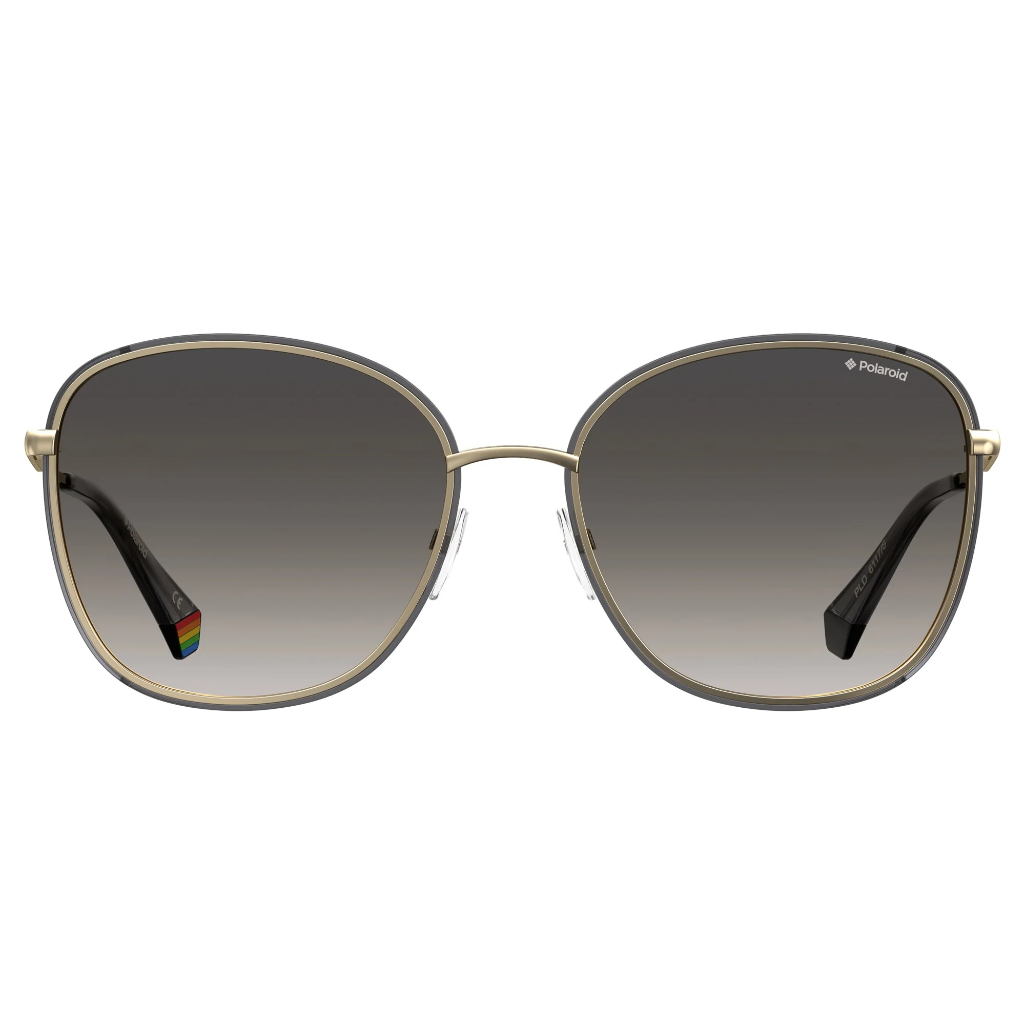 Polaroid PLD 6117/G/S RHL 61LB(PLD27) Unisex Gold Black Sunglasses - Image 3