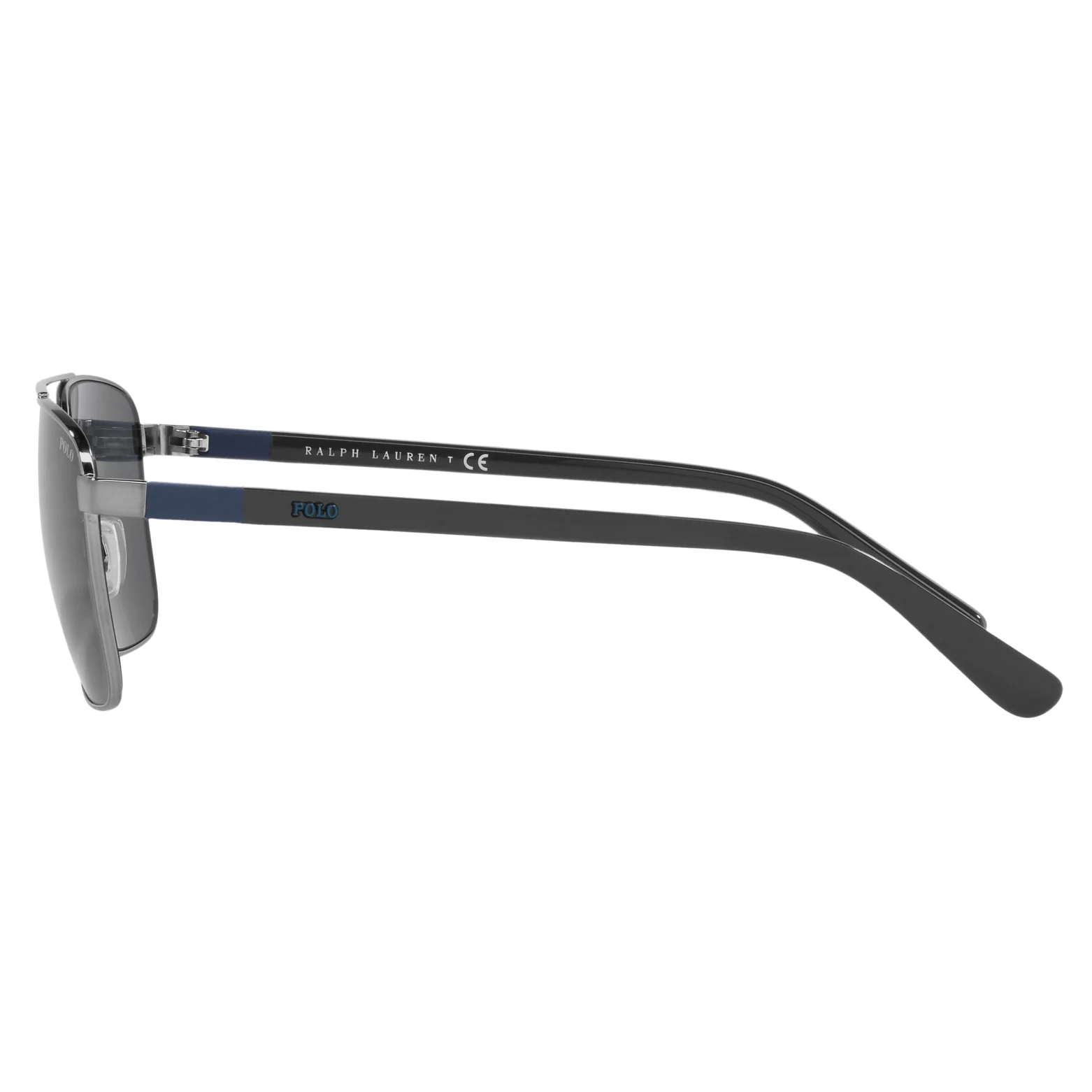 Polo Ralph Lauren (POL01) Men's Dark Gunmetal Sunglasses - Image 4
