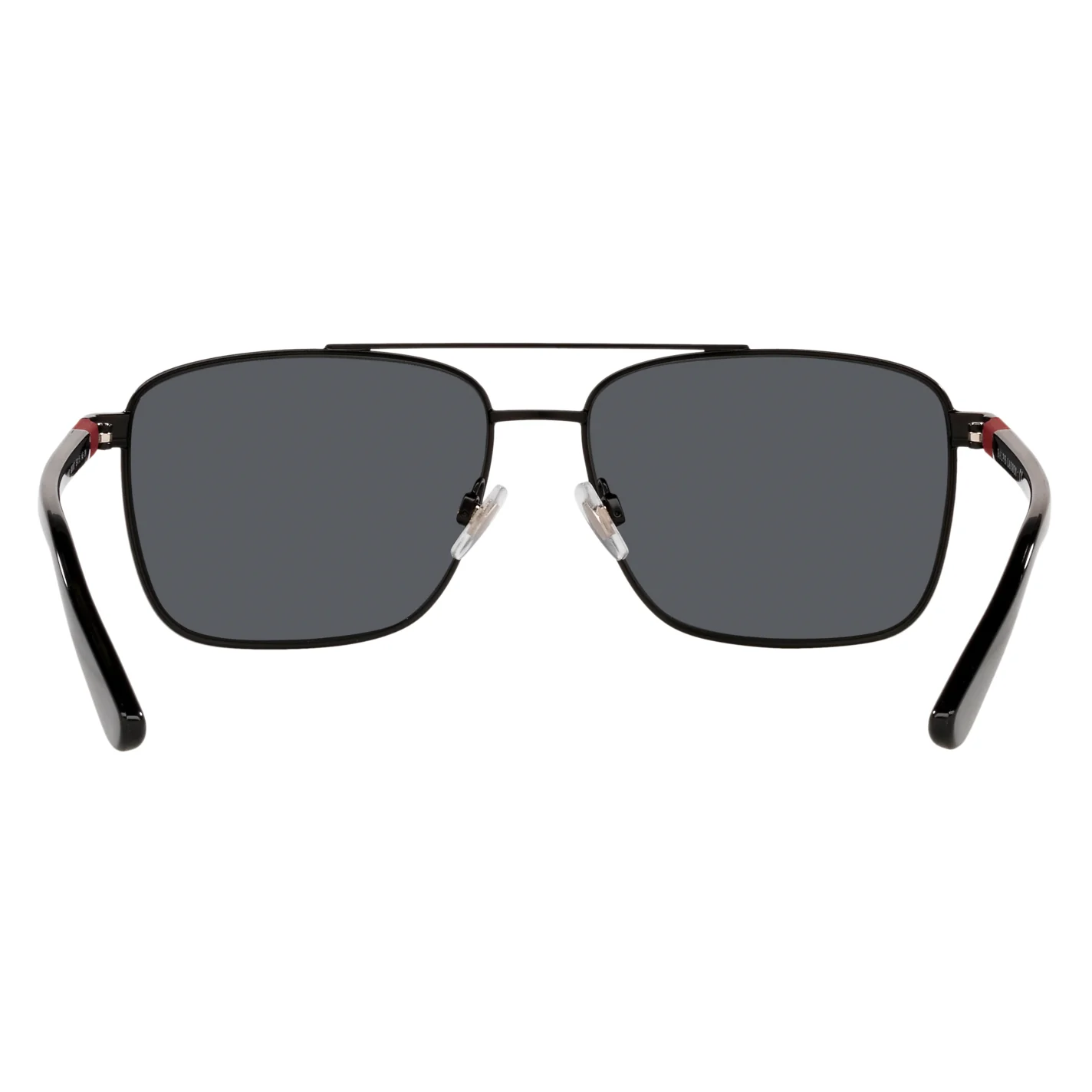 Polo Ralph Lauren (POL02) Men's Shiny Black Sunglasses - Image 5