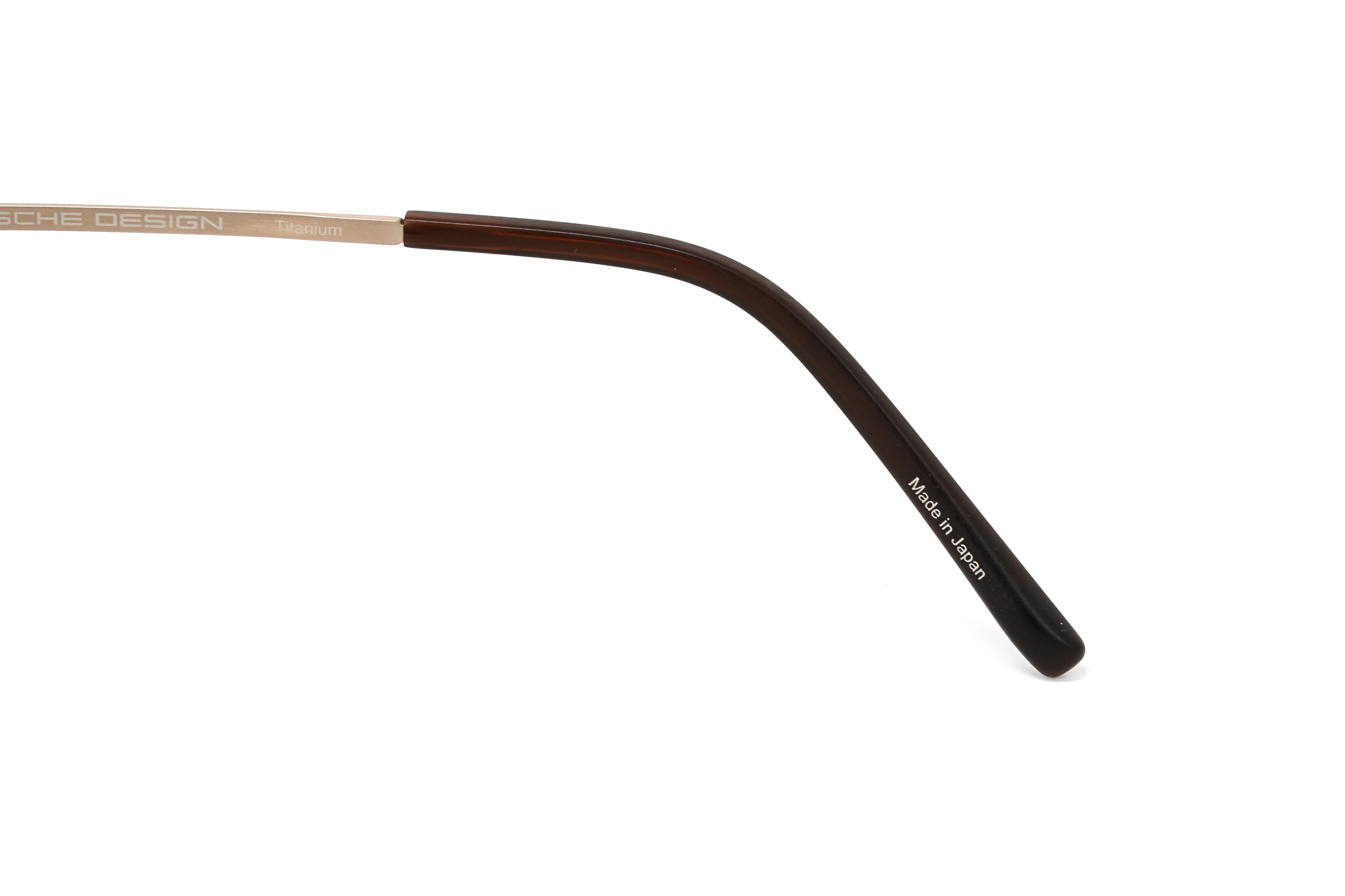 Porsche Design Ladies Butterfly Rimless Gradient Brown Titanium - Image 4