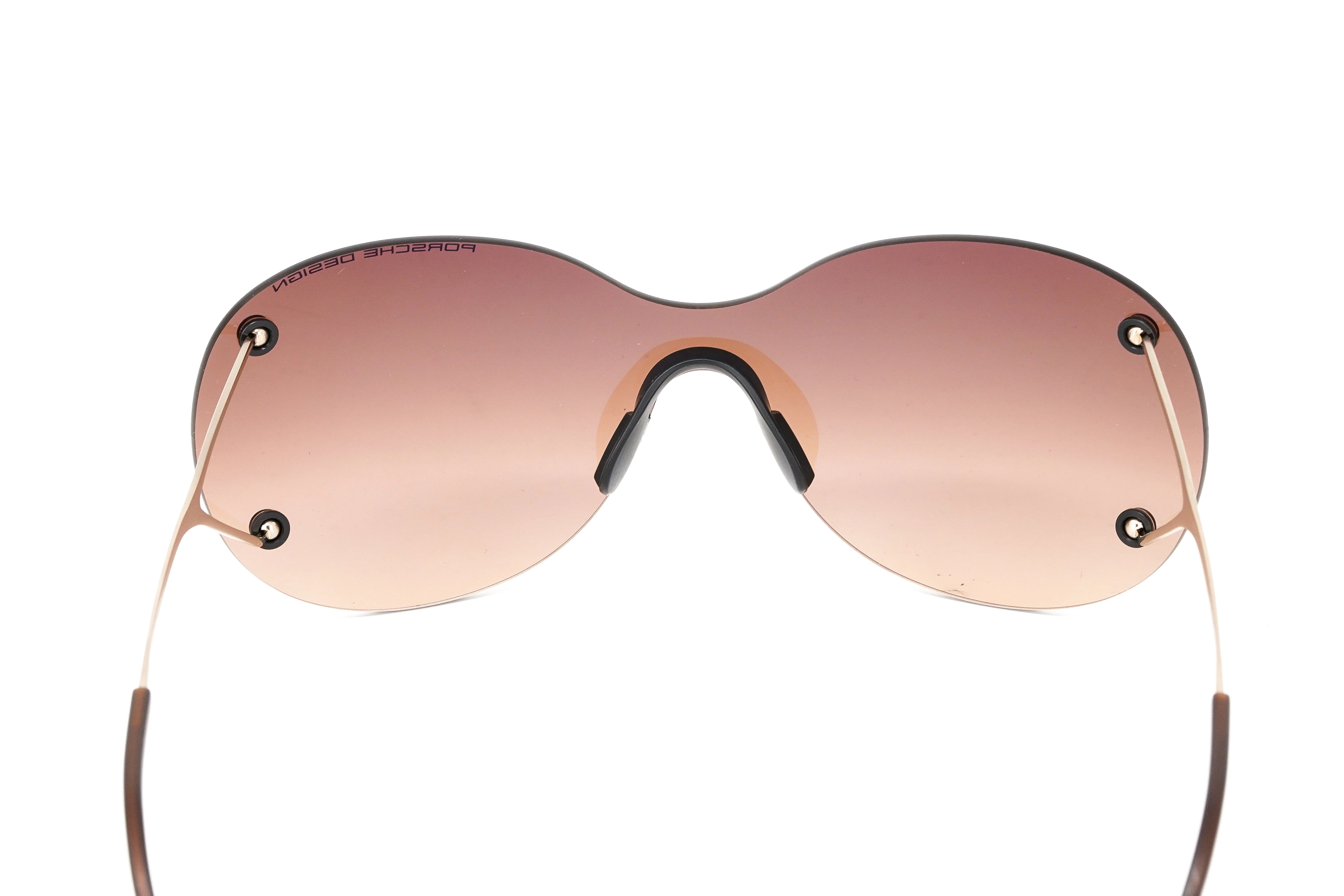 Porsche Design Ladies Butterfly Rimless Gradient Brown Titanium - Image 7