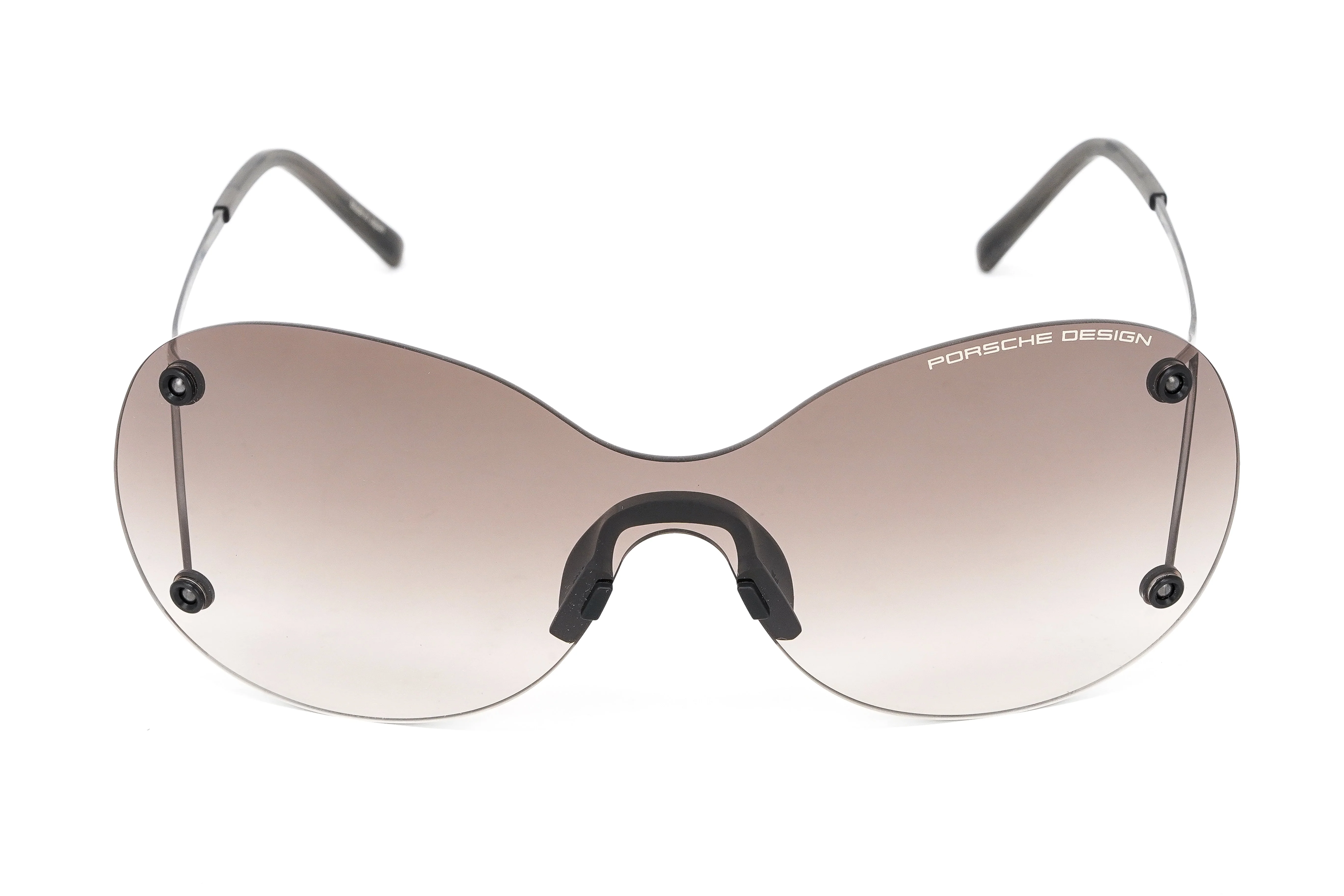 Porsche Design Ladies Butterfly Rimless Gradient Grey Titanium