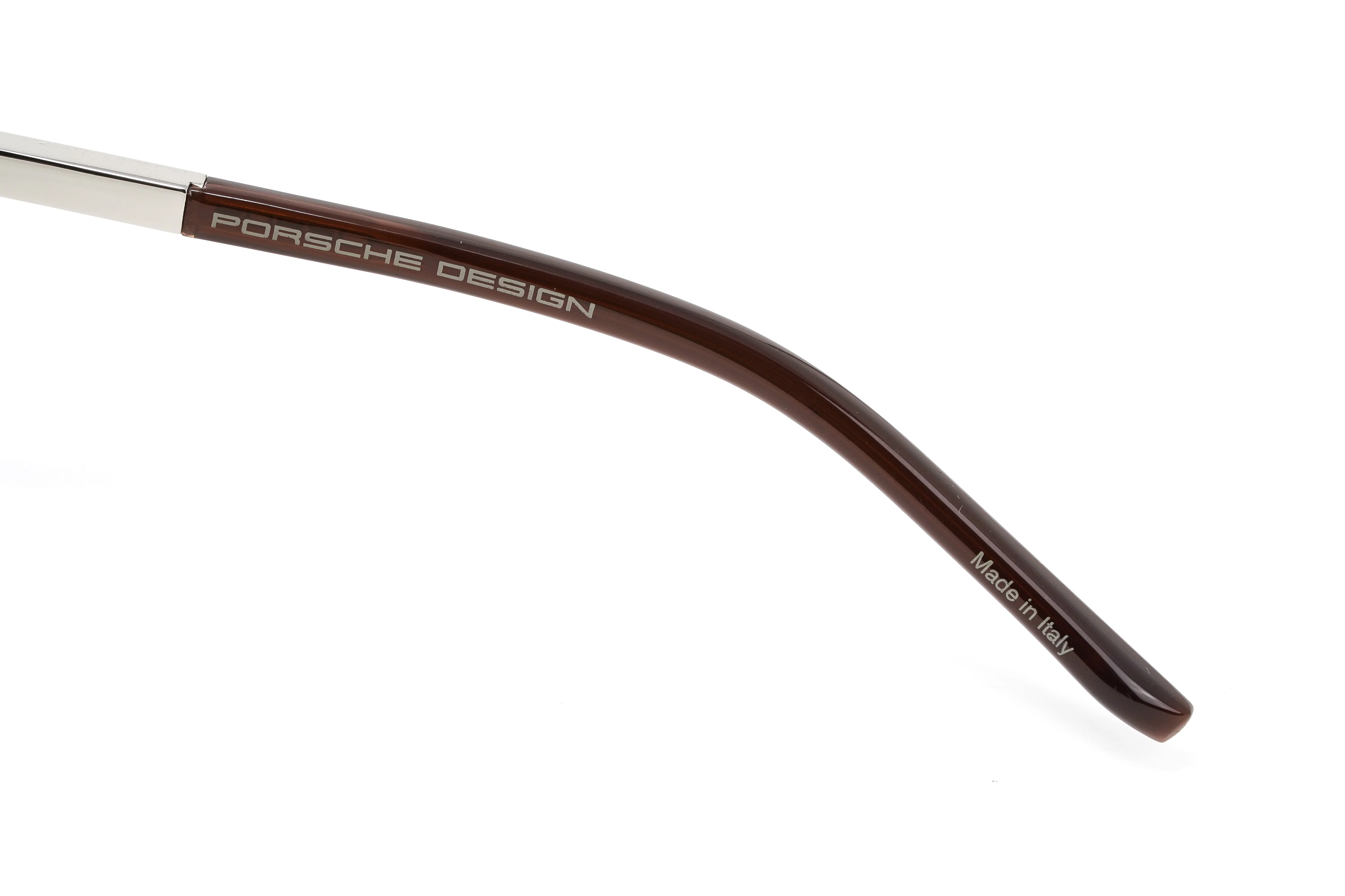 Porsche Design Ladies Sunglasses Oversized Cat Eye Dark Chocolate P8602 B - Image 3