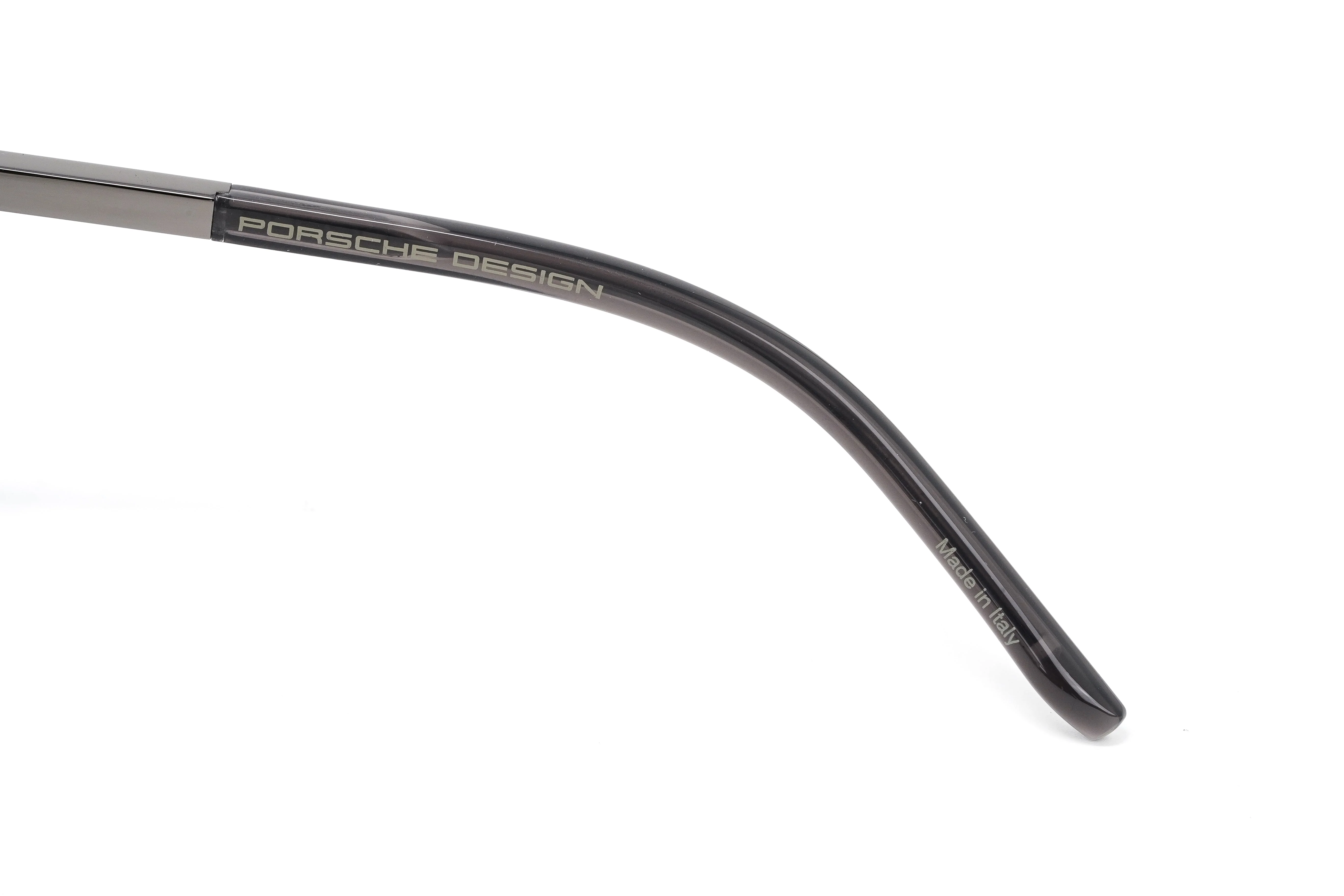 Porsche Design Ladies Sunglasses Oversized Cat Eye Dark Grey Mirror P8602 A - Image 3