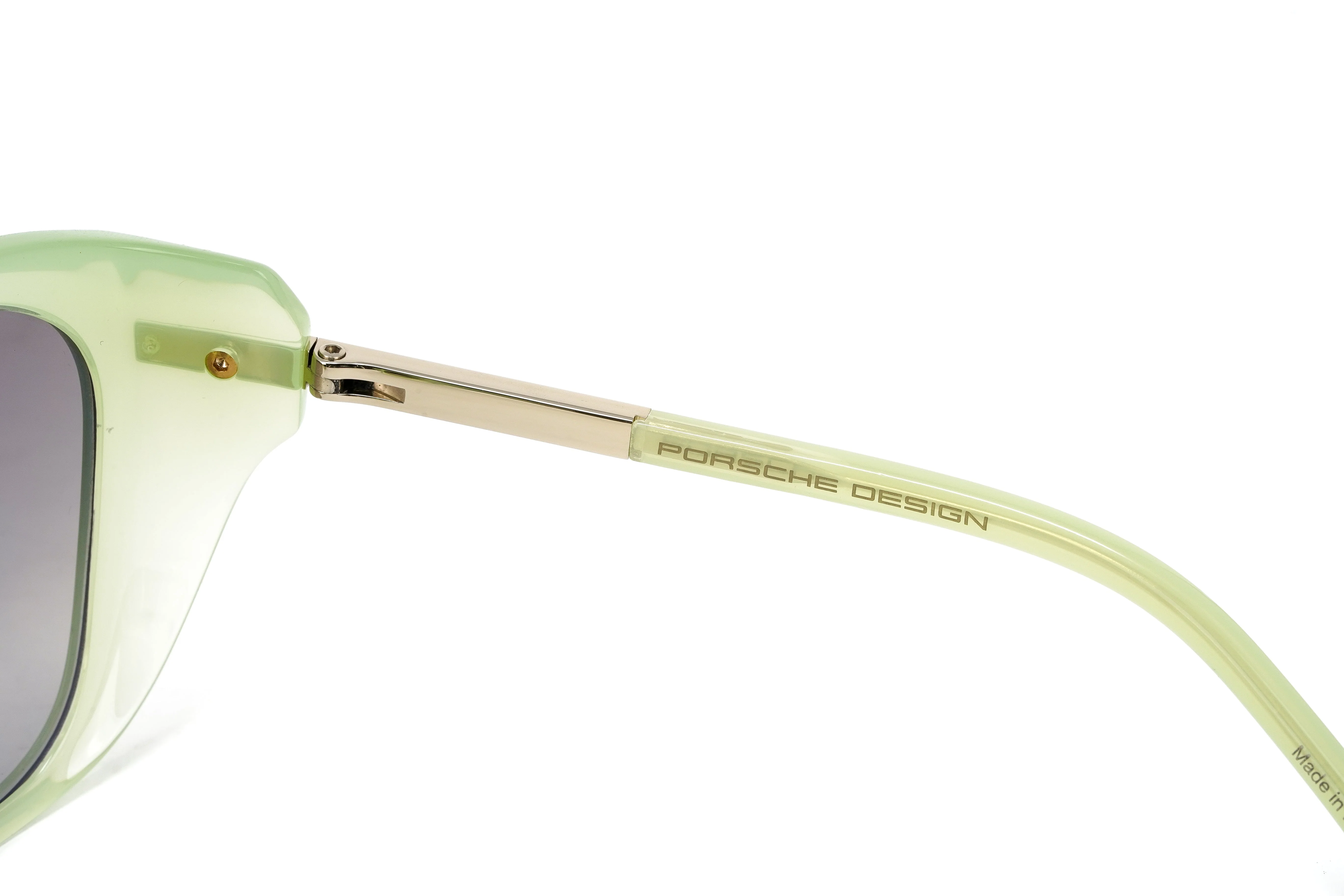 Porsche Design Ladies Sunglasses Oversized Light Green P8603 B - Image 3