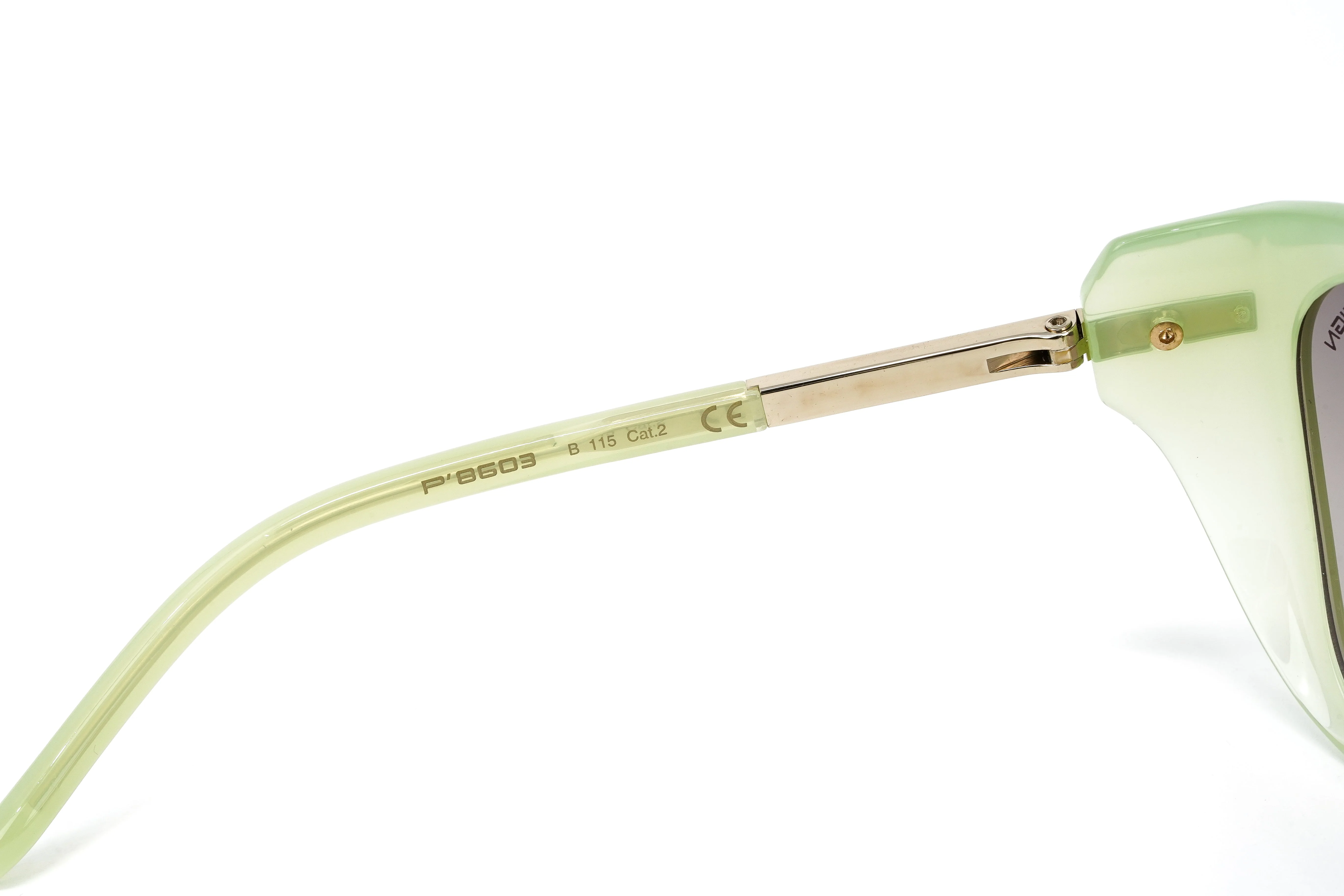 Porsche Design Ladies Sunglasses Oversized Light Green P8603 B - Image 5