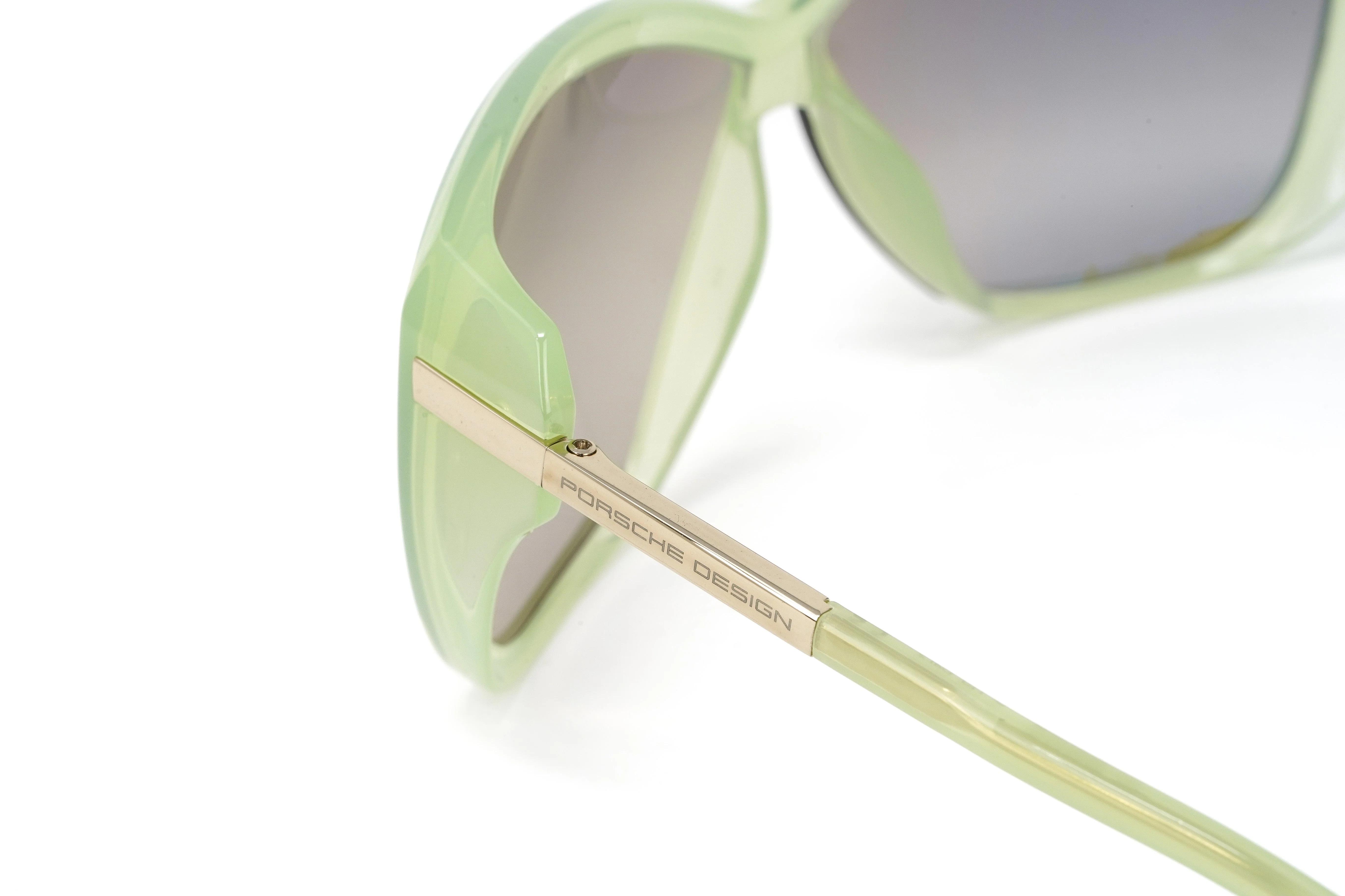 Porsche Design Ladies Sunglasses Oversized Light Green P8603 B - Image 6
