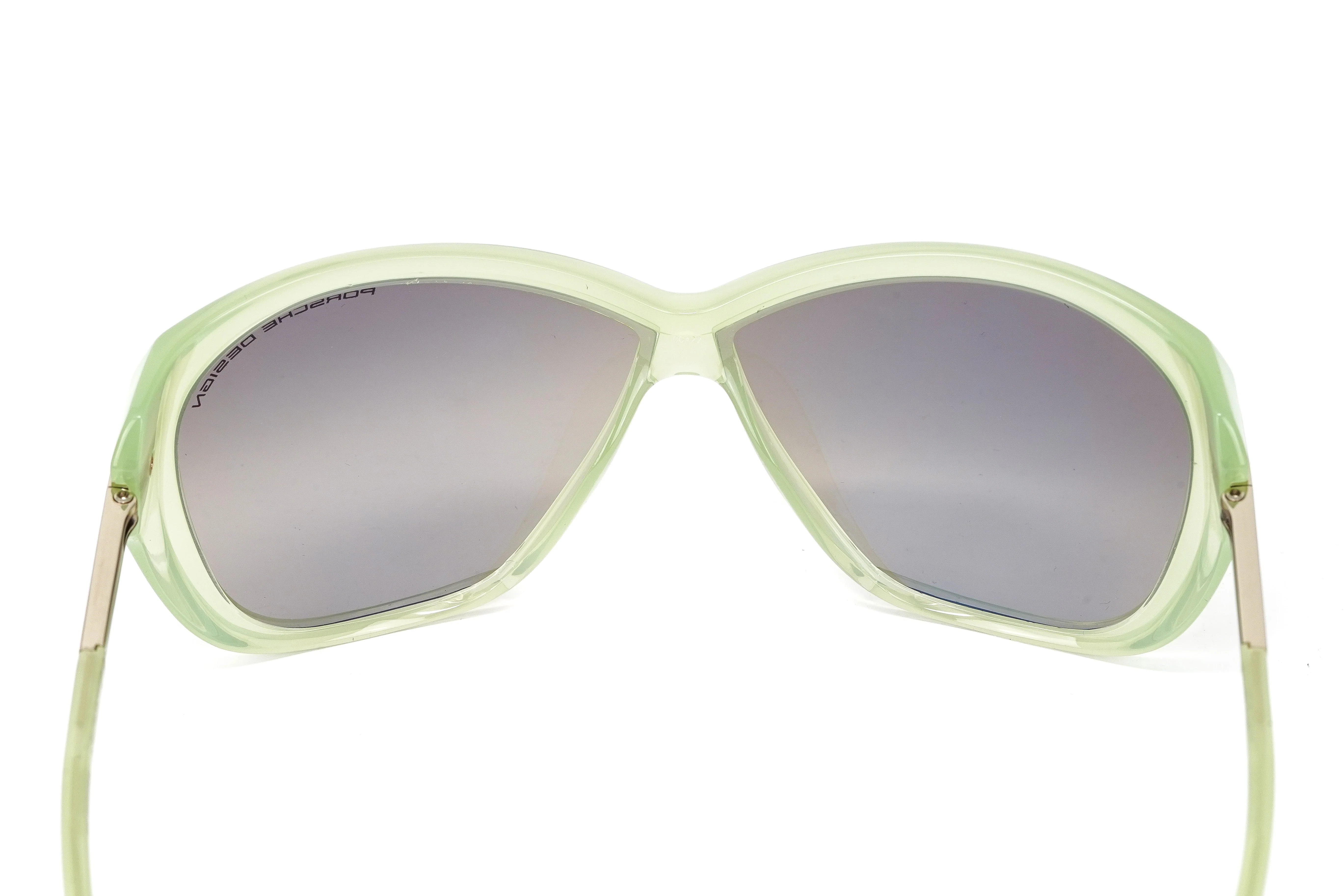 Porsche Design Ladies Sunglasses Oversized Light Green P8603 B - Image 7