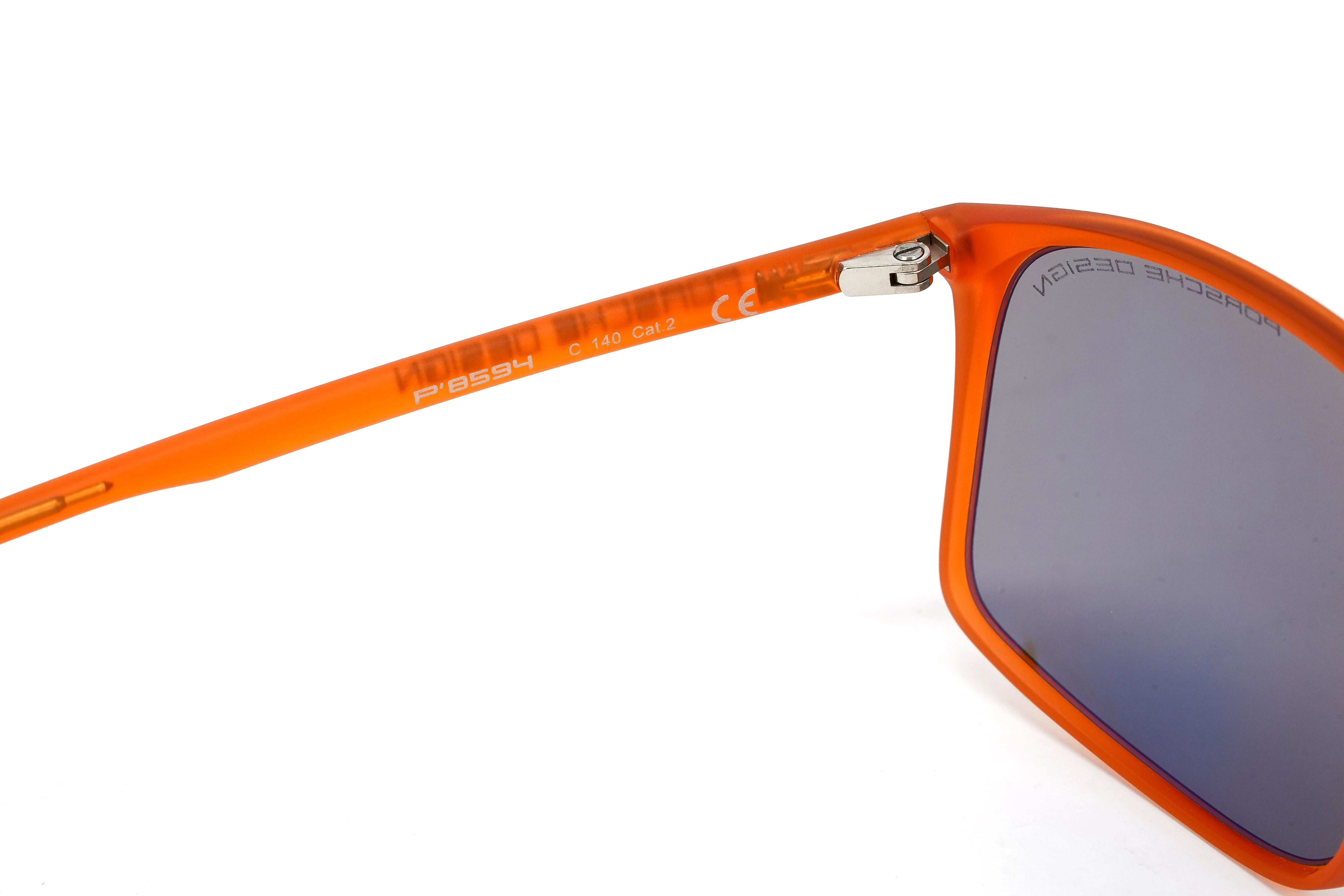 Porsche Design Men Sunglasses Rectangular Red P8594 C - Image 5