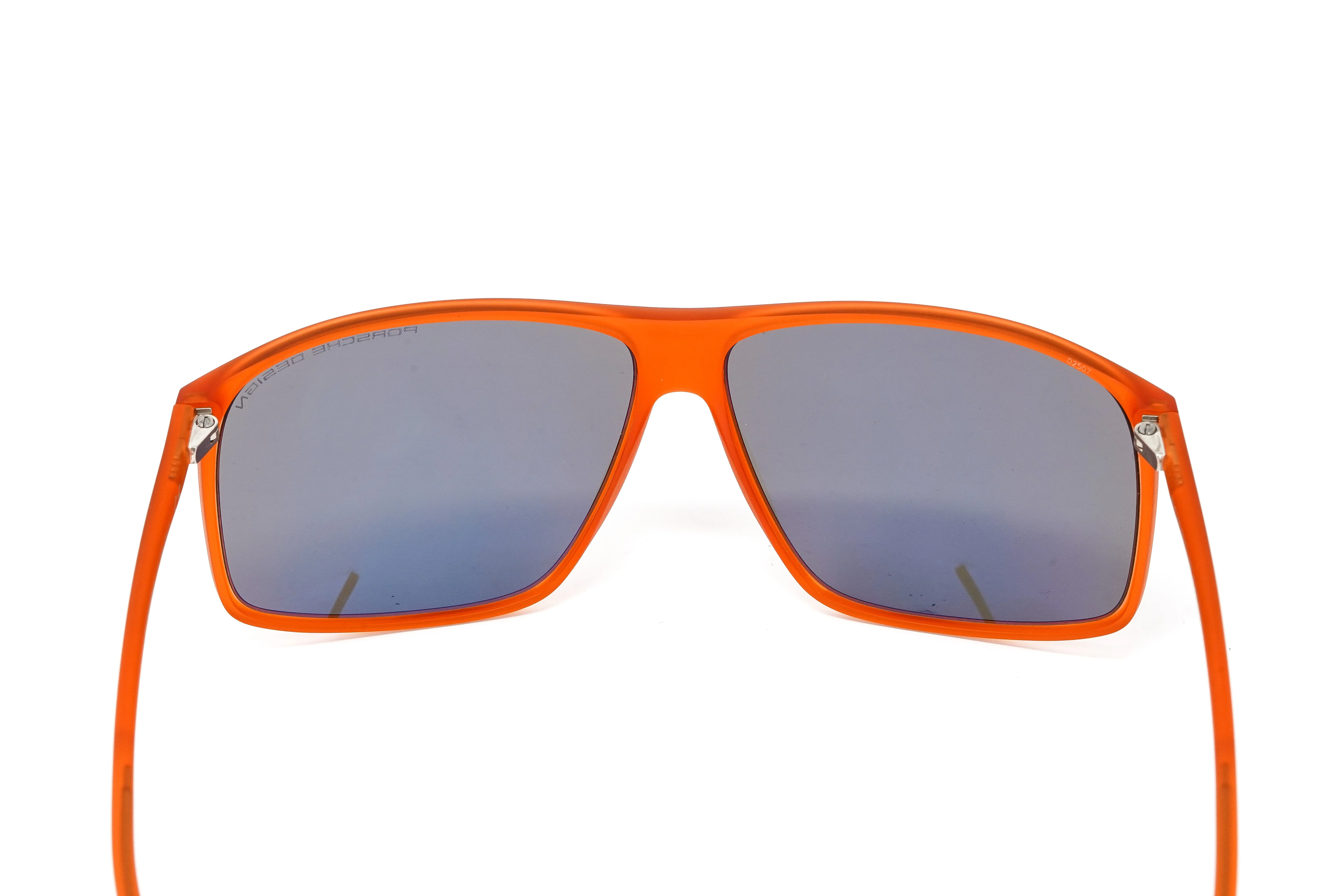 Porsche Design Men Sunglasses Rectangular Red P8594 C - Image 7
