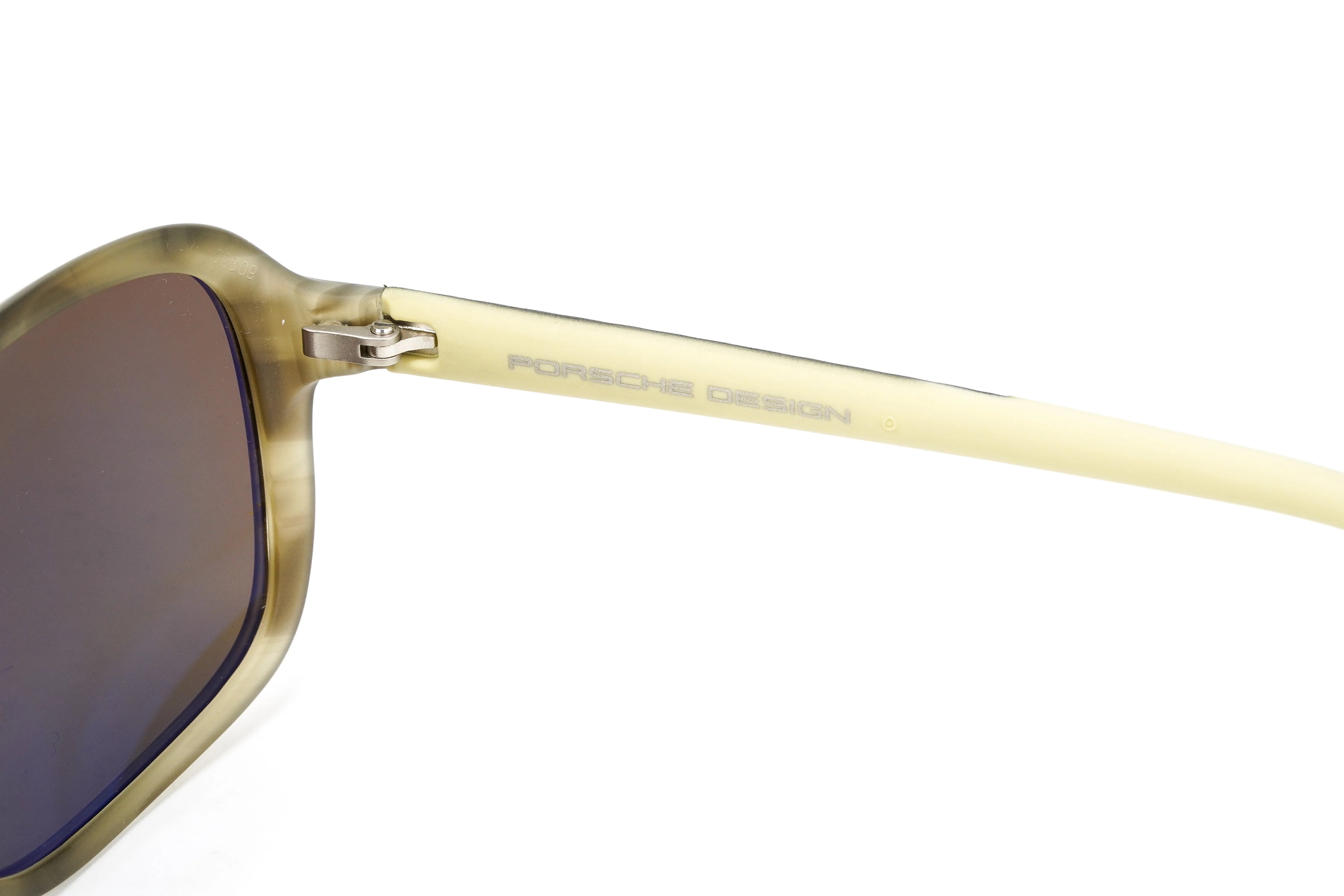 Porsche Design Unisex Rectangular Brown Grey Tortoise P8558 D - Image 3