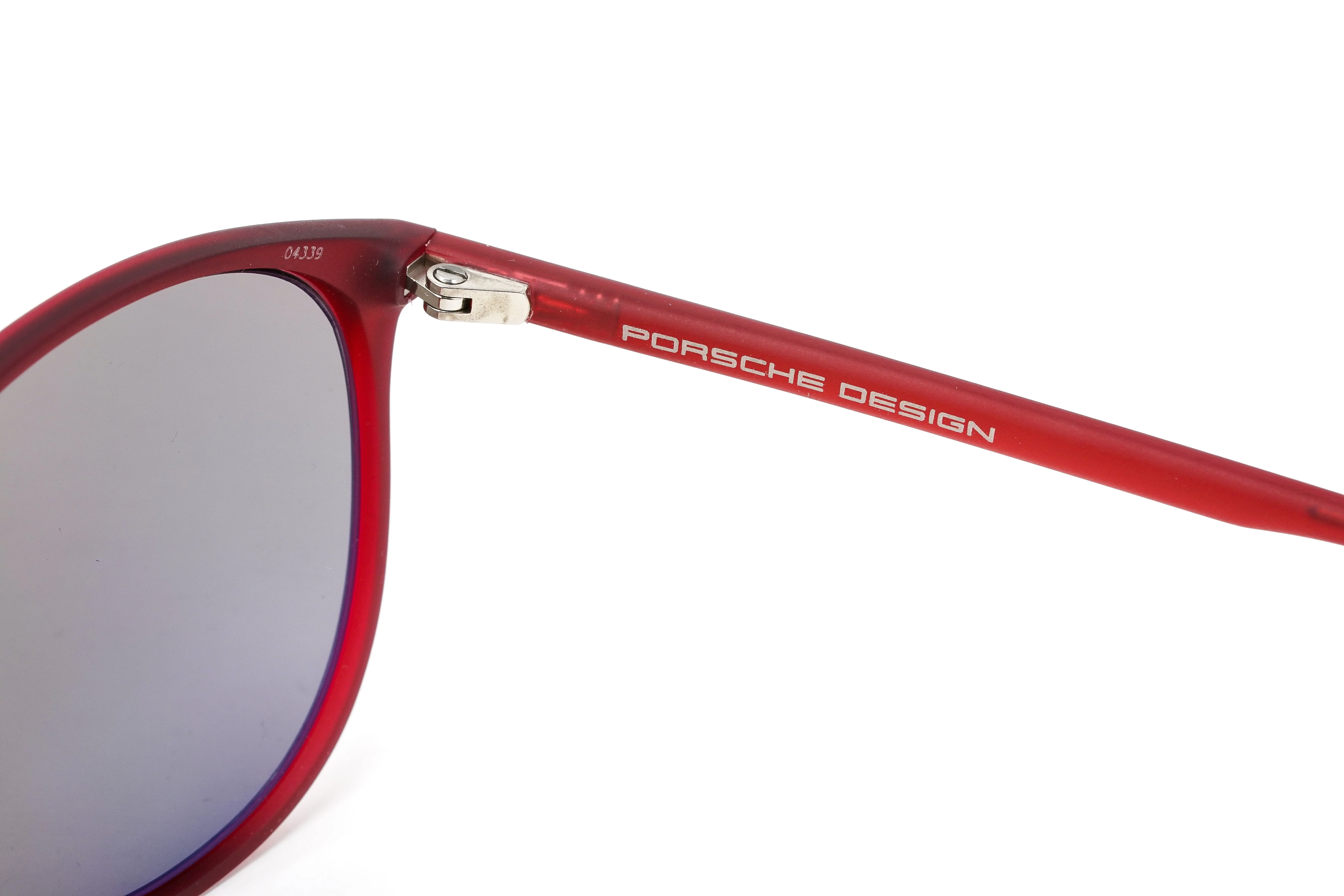 Porsche Design Unisex Sunglasses Pilot Aubergine P8596 C - Image 3