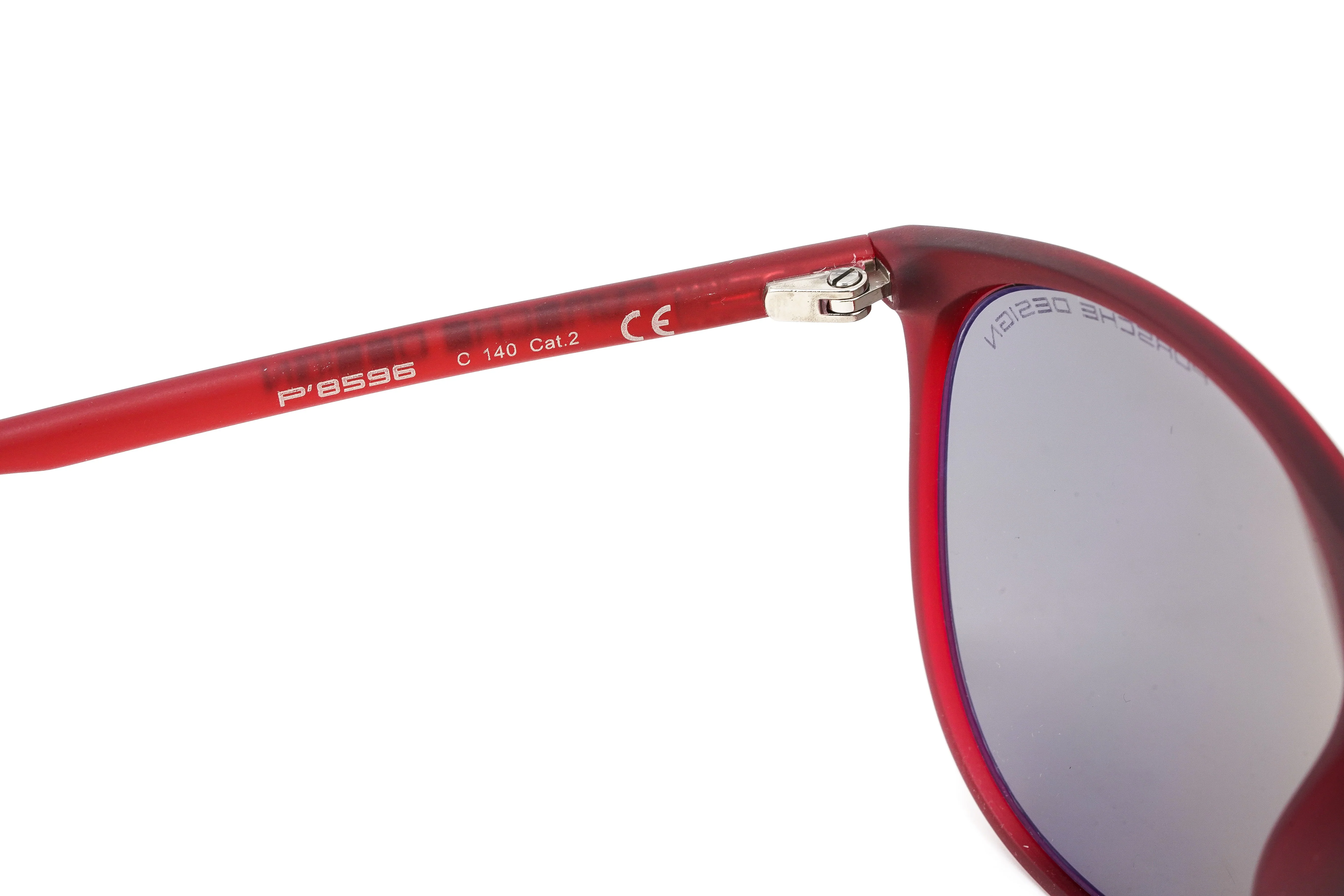 Porsche Design Unisex Sunglasses Pilot Aubergine P8596 C - Image 5