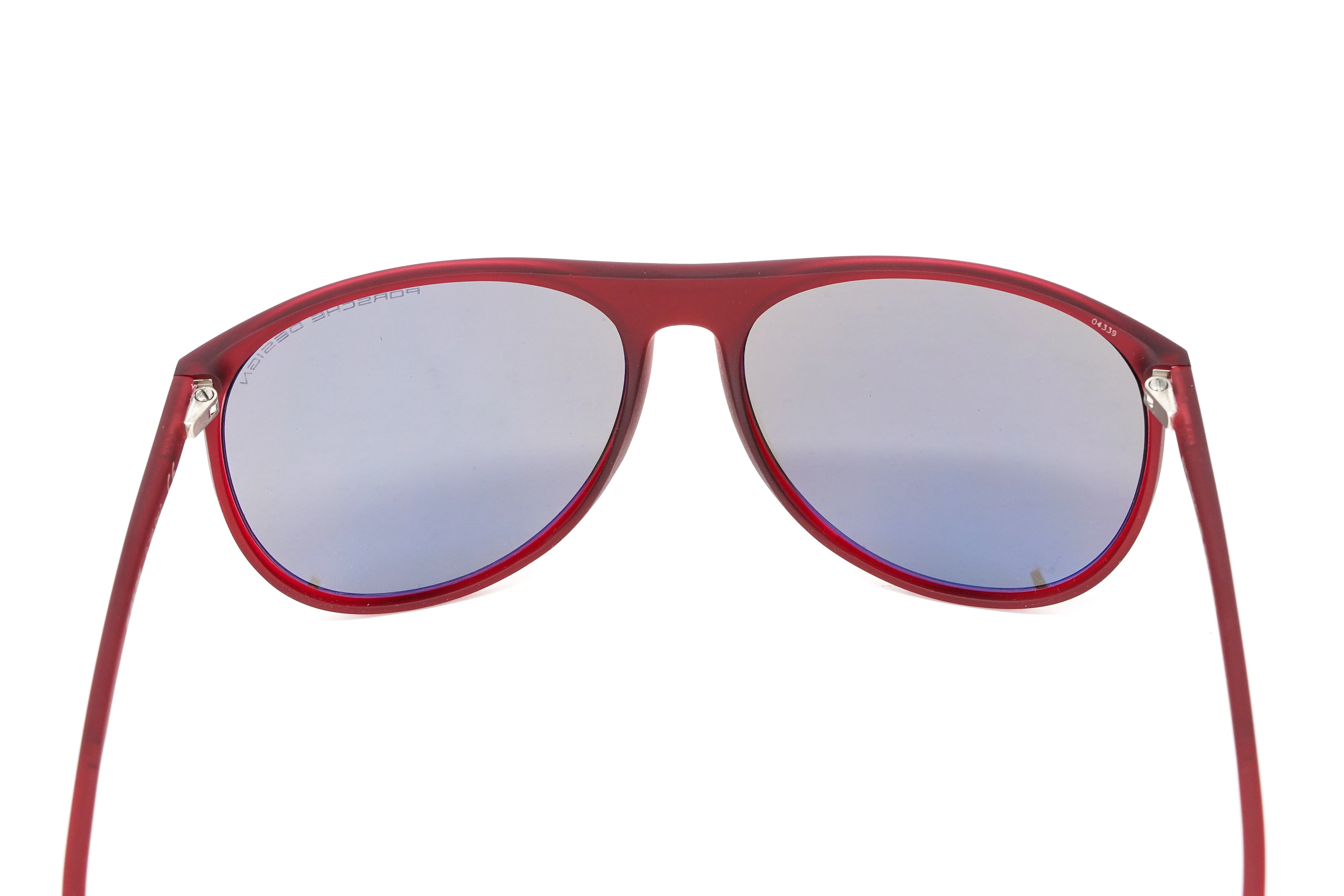 Porsche Design Unisex Sunglasses Pilot Aubergine P8596 C - Image 7