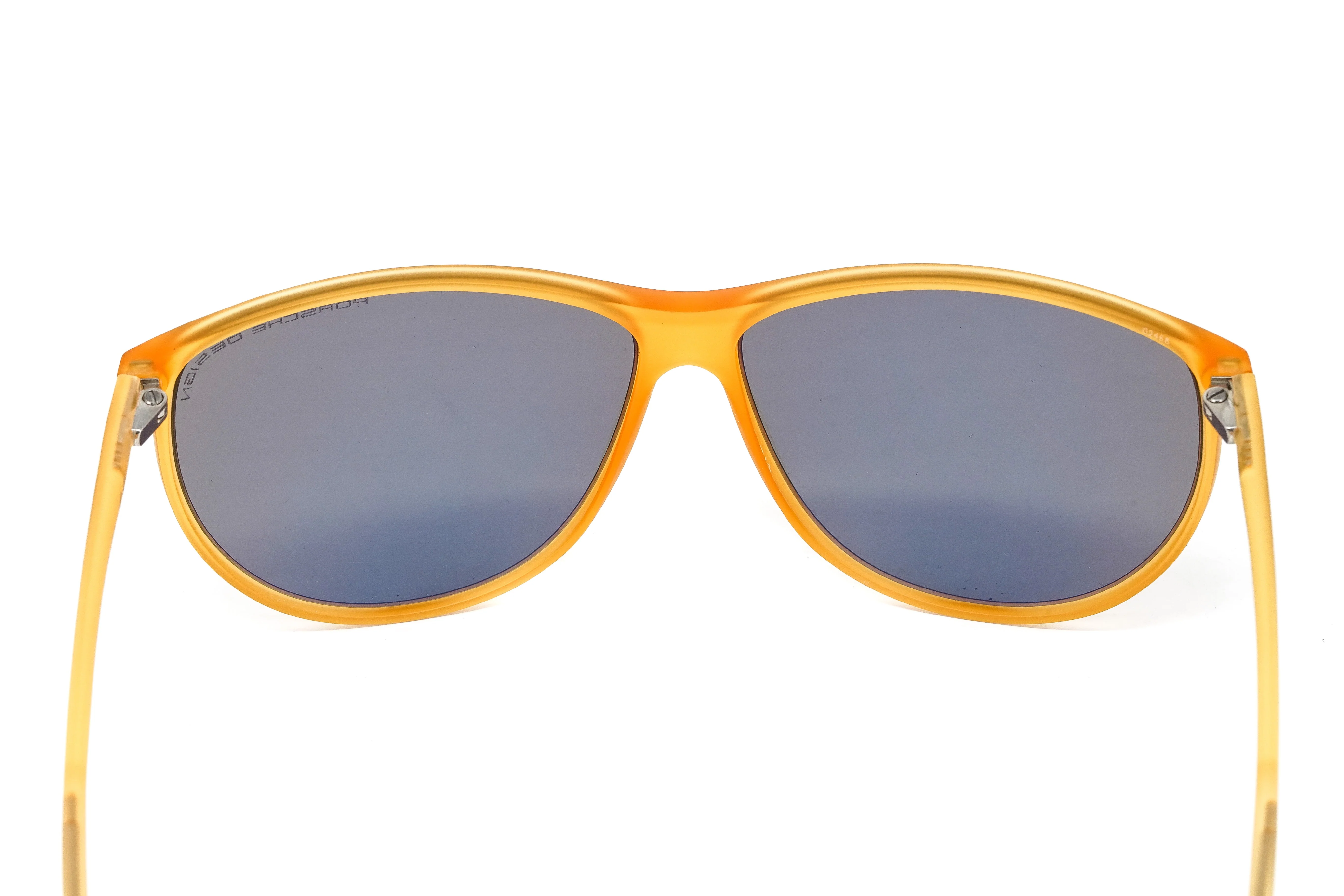 Porsche Design Unisex Sunglasses Pilot Orange P8601 C - Image 6