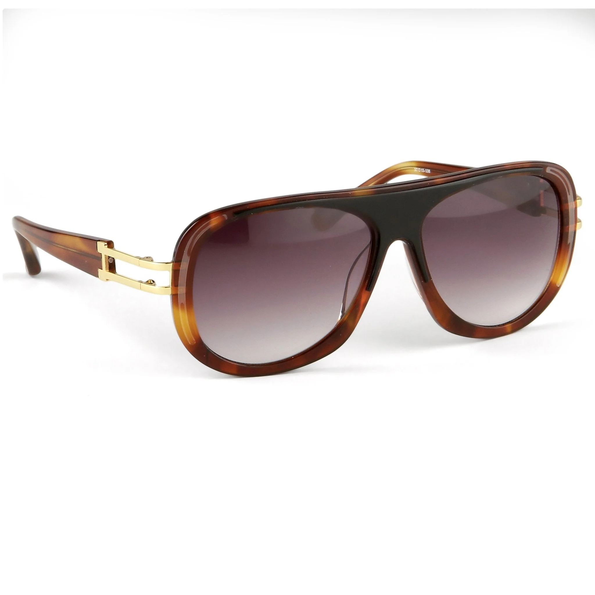 Prabal Gurung Sunglasses Tortoise Shell and Grey - Image 3