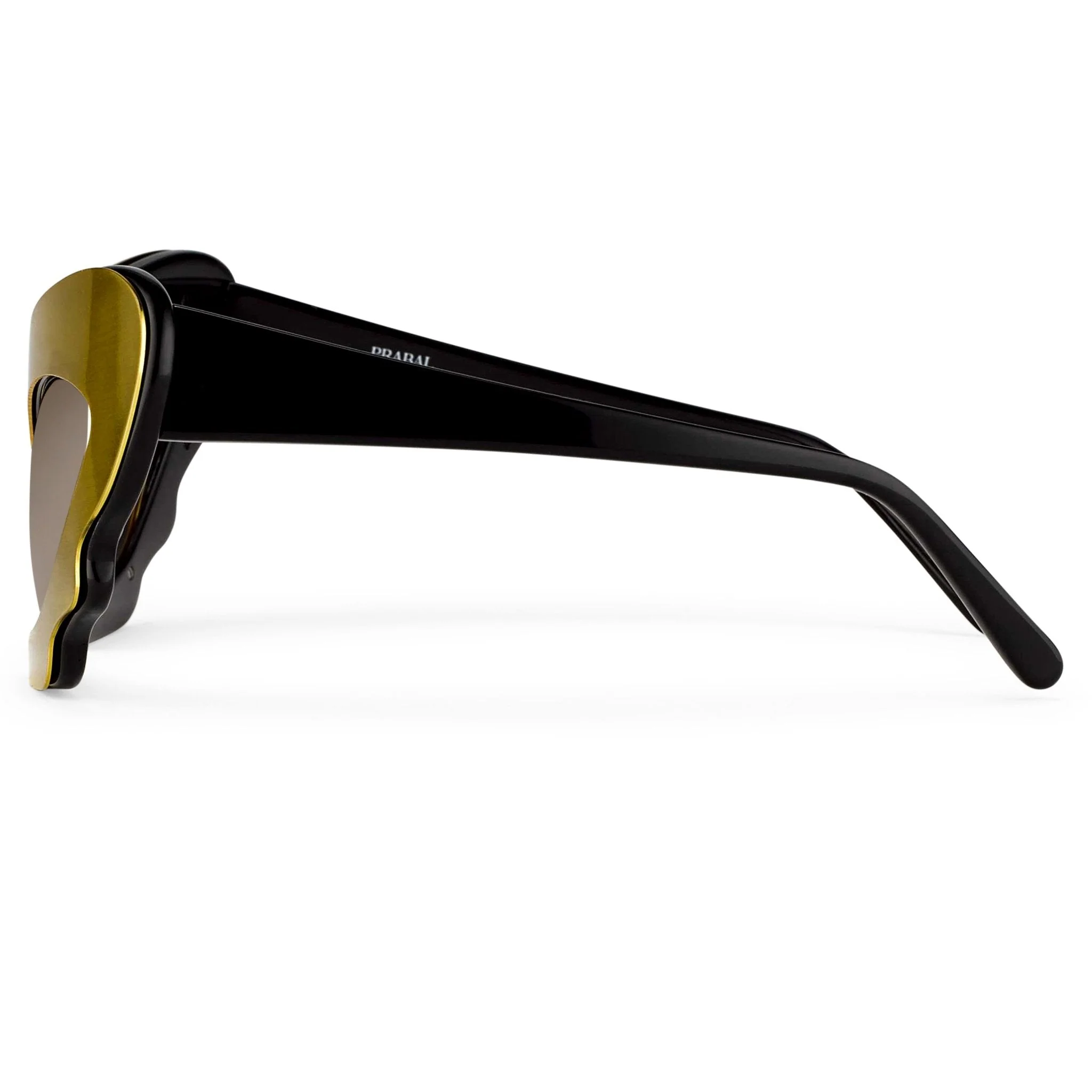 Prabal Gurung Ladies Sunglasses Cat Eye Gold - Image 2