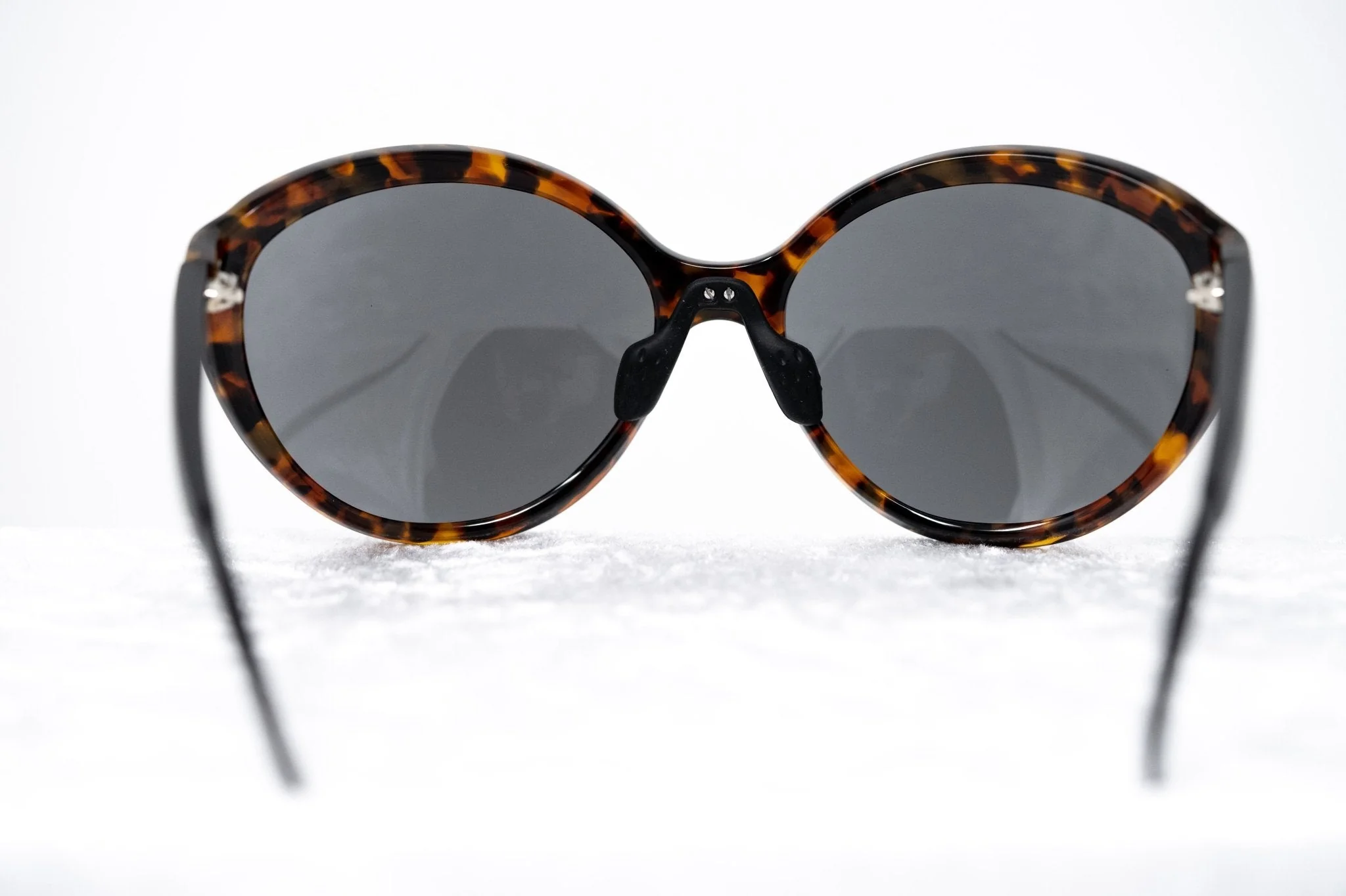 Prabal Gurung Sunglasses Oversized TortoiseShell and Grey - Image 6
