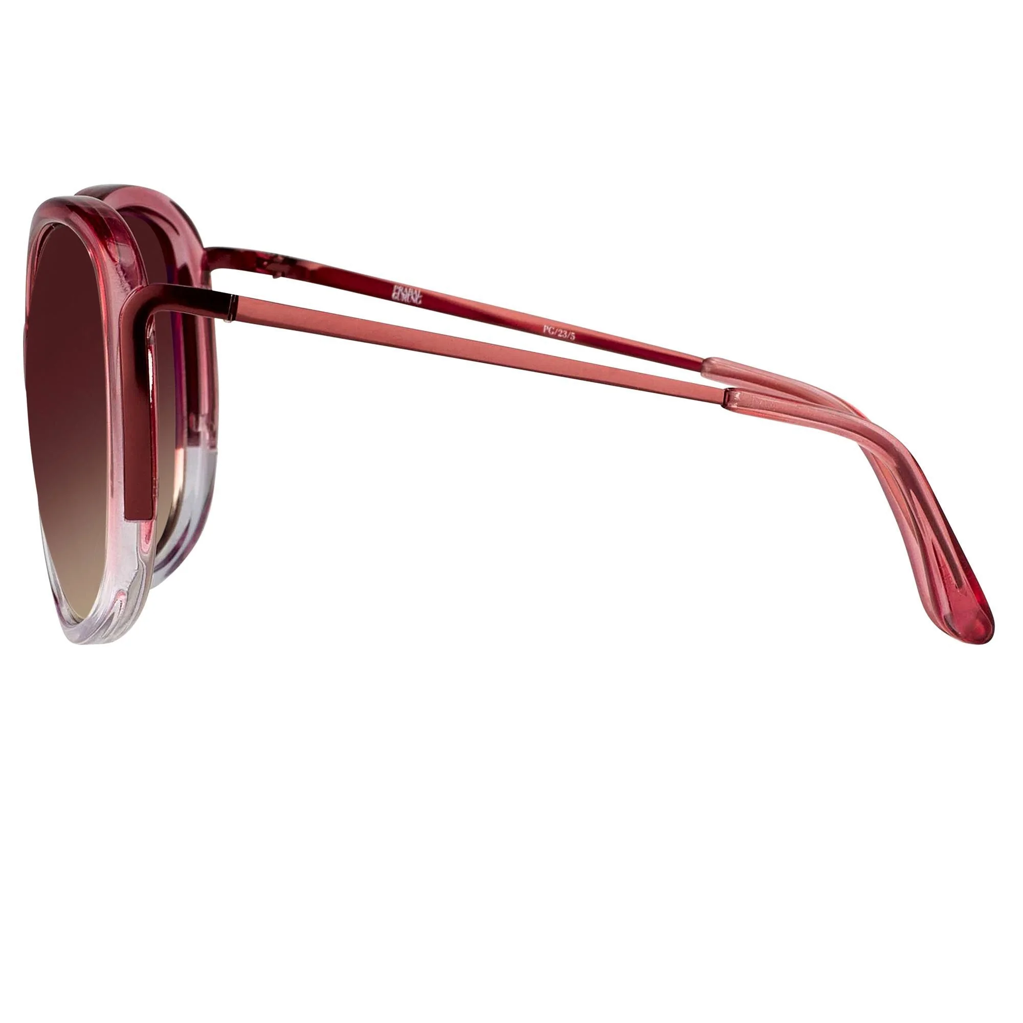 Prabal Gurung Sunglasses Oversized Pink - Image 4