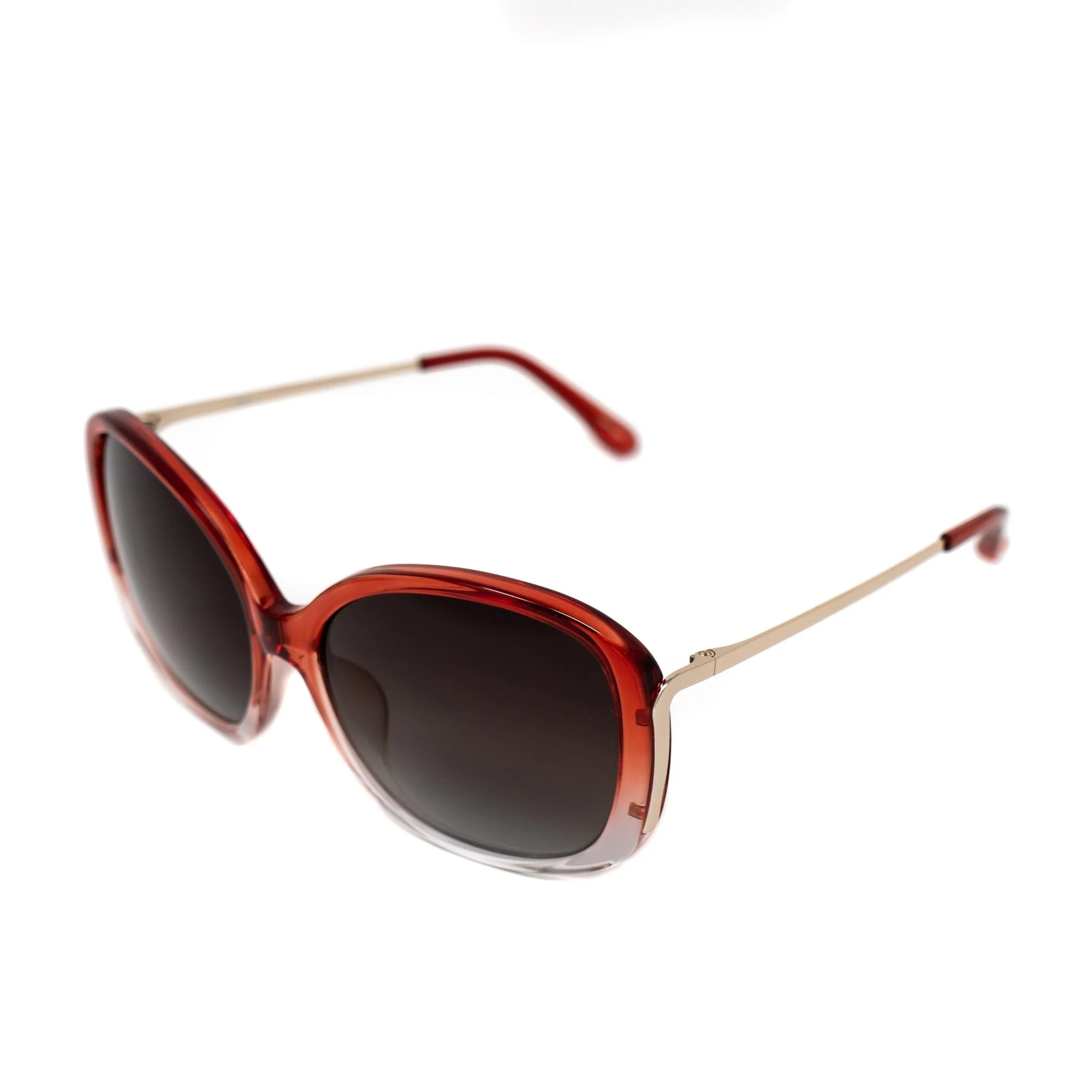 Prabal Gurung Sunglasses Oversized Red and Grey - Image 2