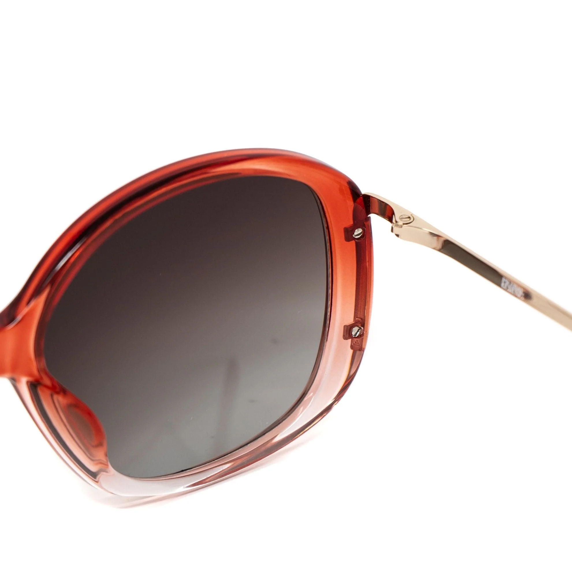 Prabal Gurung Sunglasses Oversized Red and Grey - Image 3
