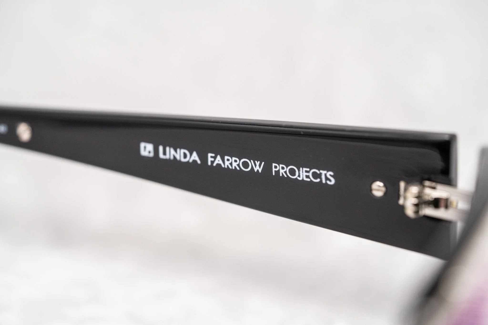 Prabal Gurung Sunglasses Rectangular Black and Purple - Image 13