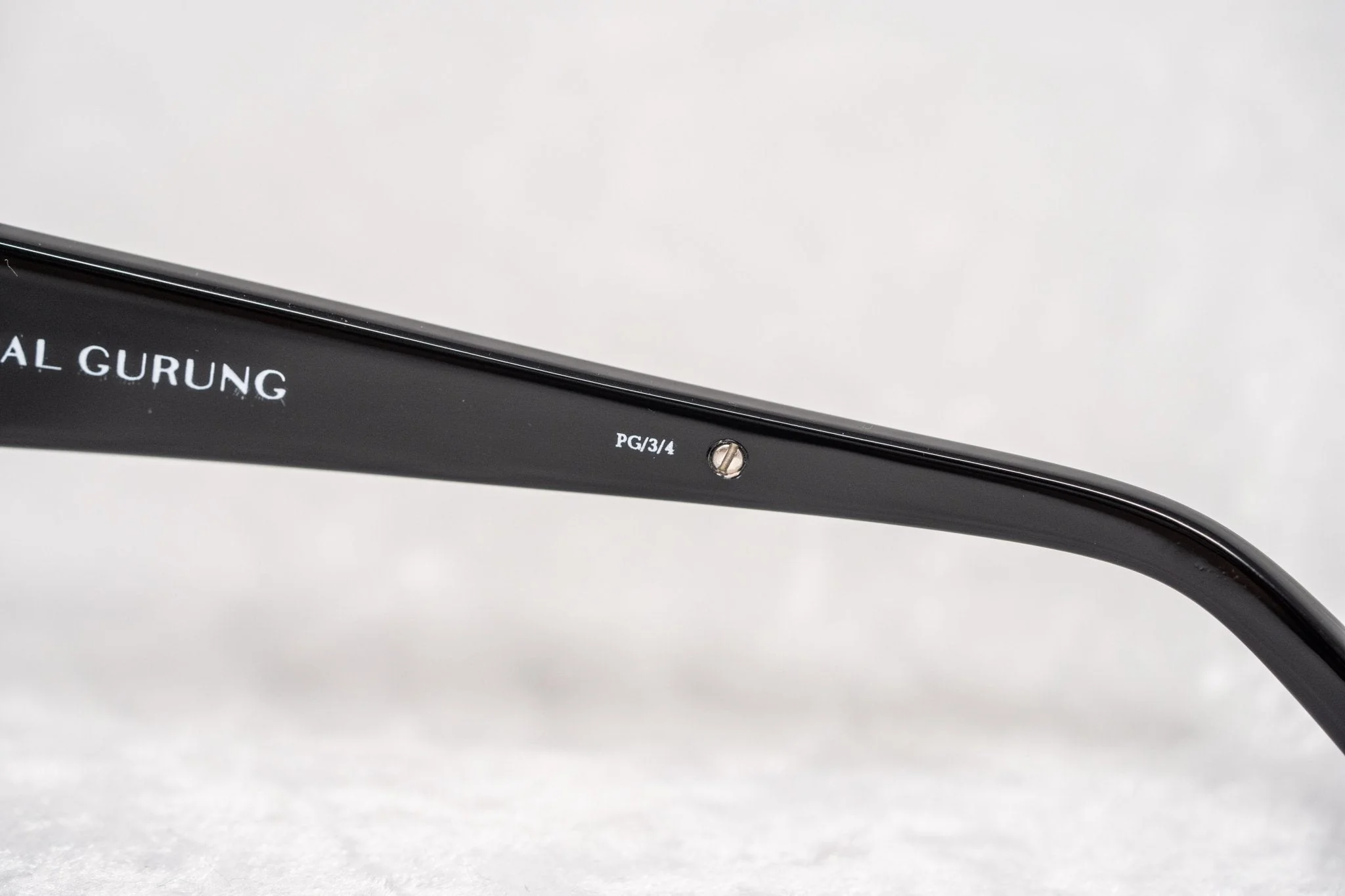 Prabal Gurung Sunglasses Rectangular Black and Purple - Image 9