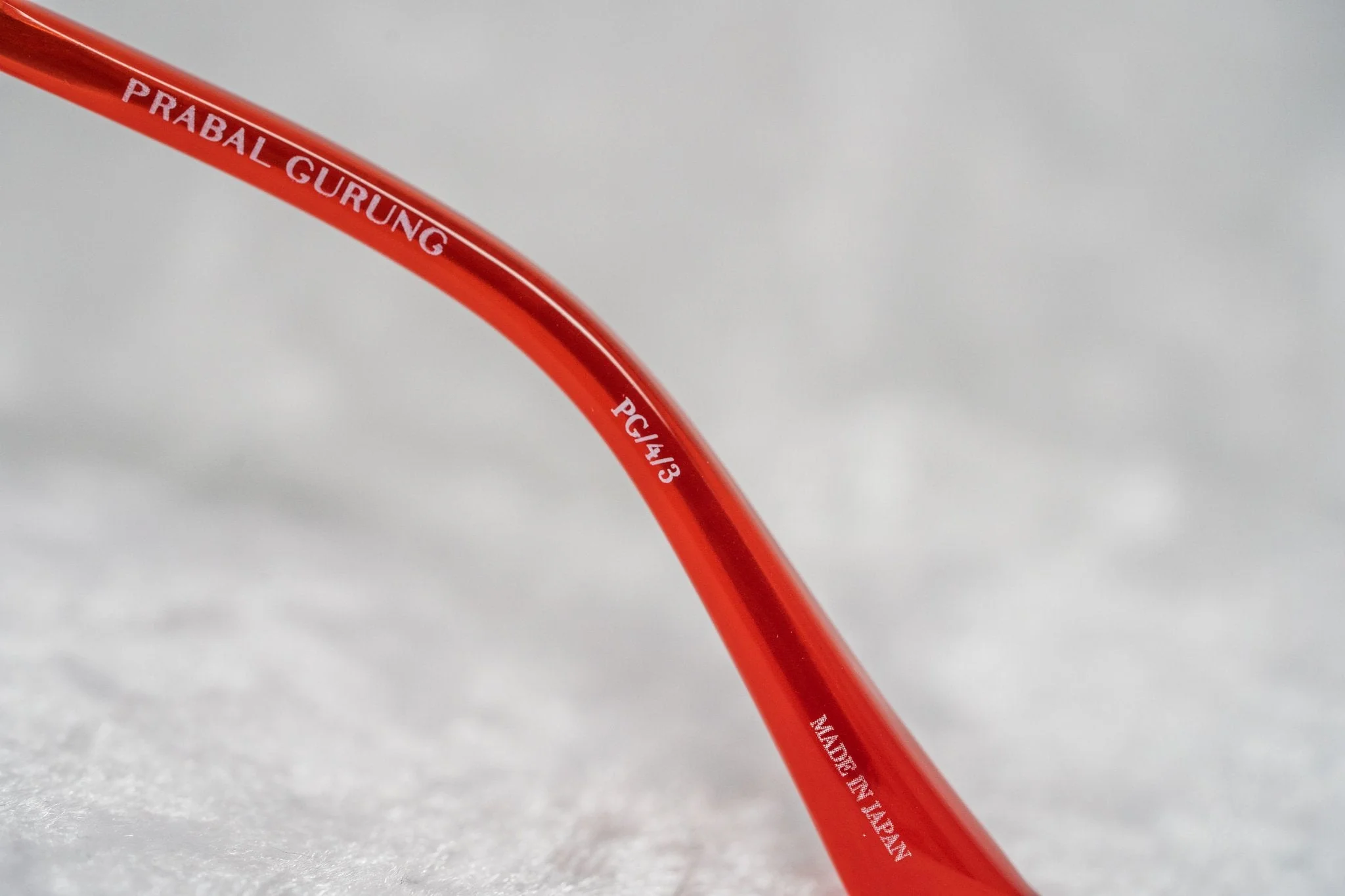 Prabal Gurung Sunglasses Rectangular Red - Image 8