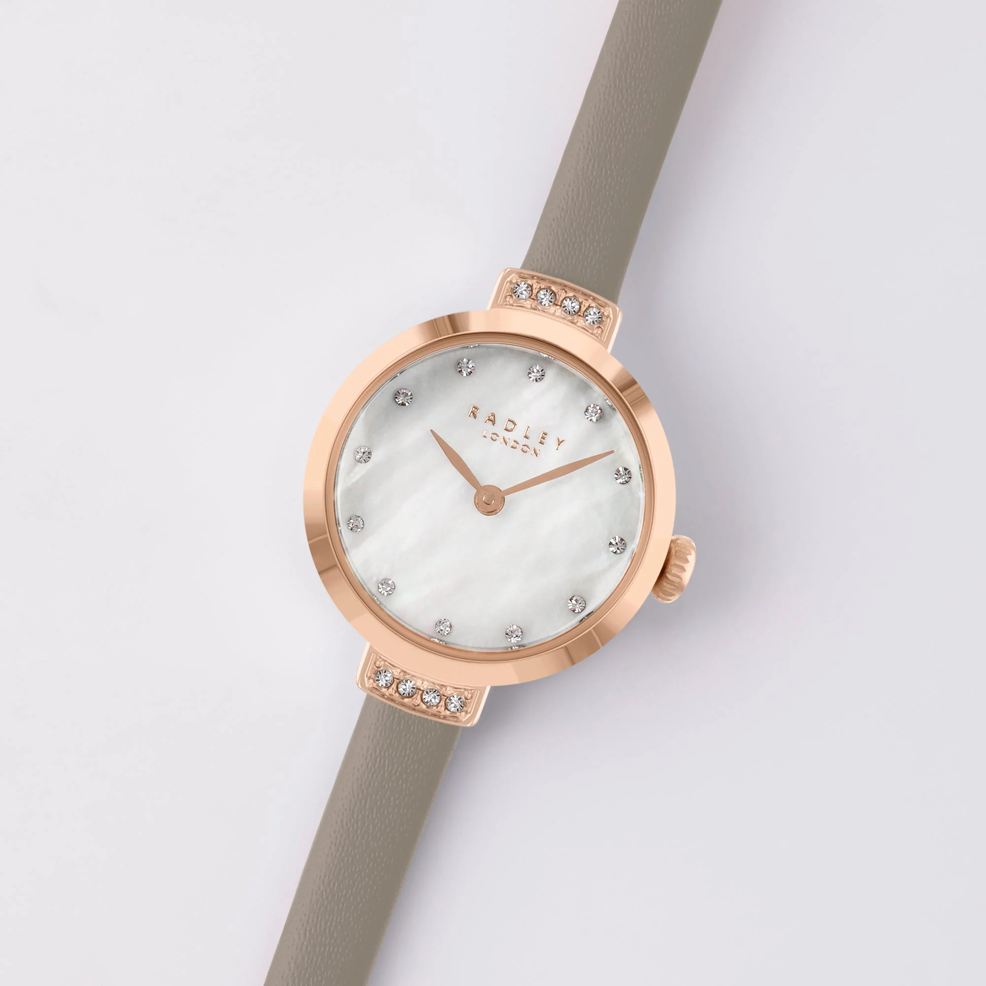 Radley Branded Ladies Grey Watch - Image 2