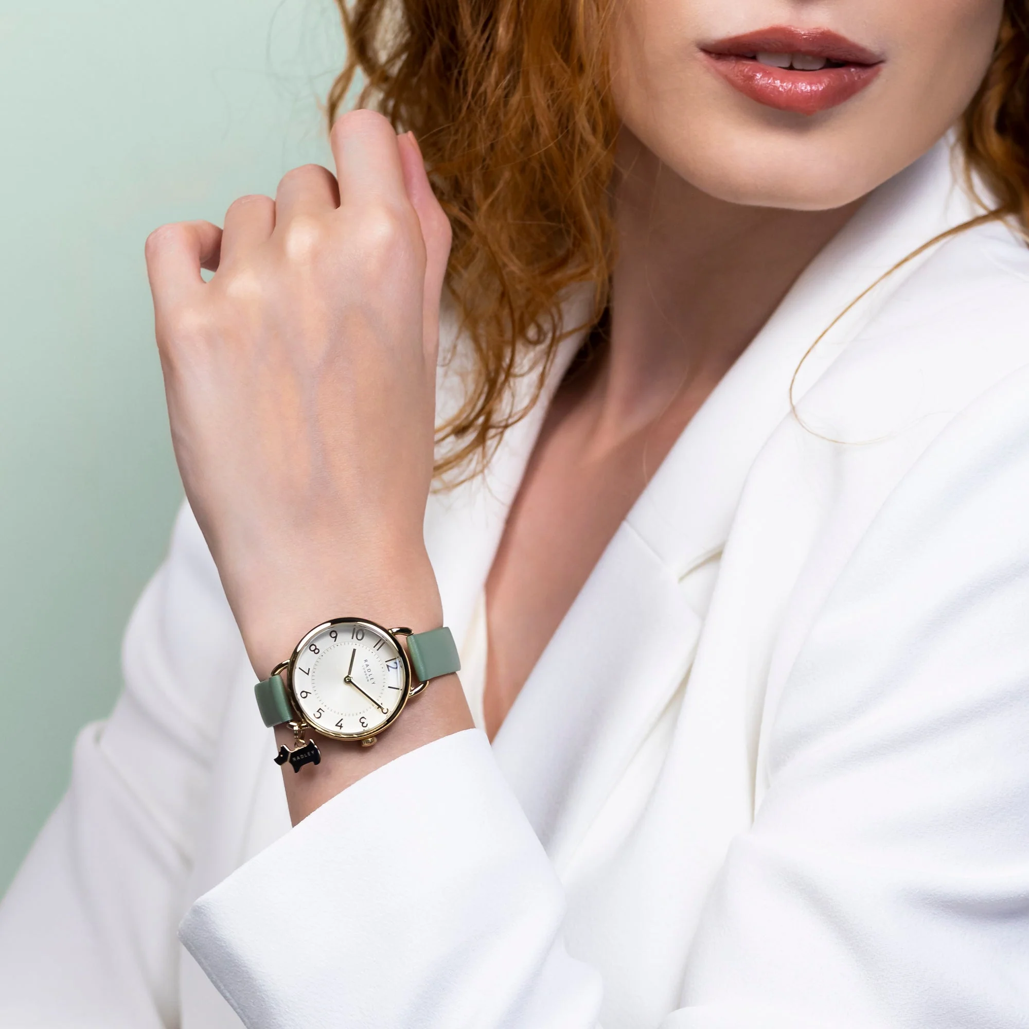 Radley Fashion Ladies Green Watch - Image 3