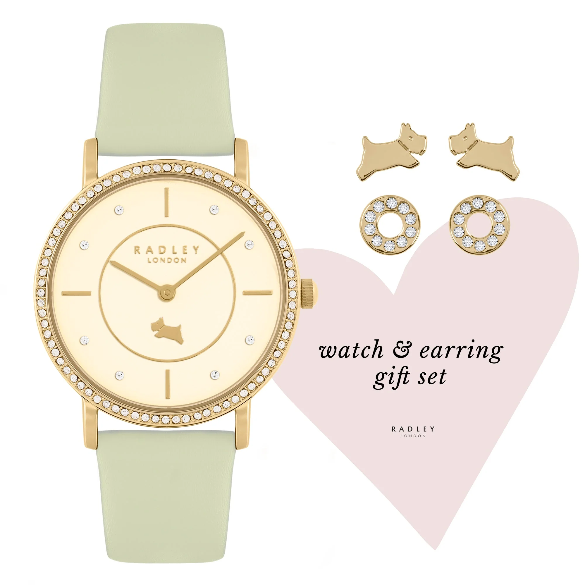 Radley Iconic Radley Ladies Green Watch - Image 8