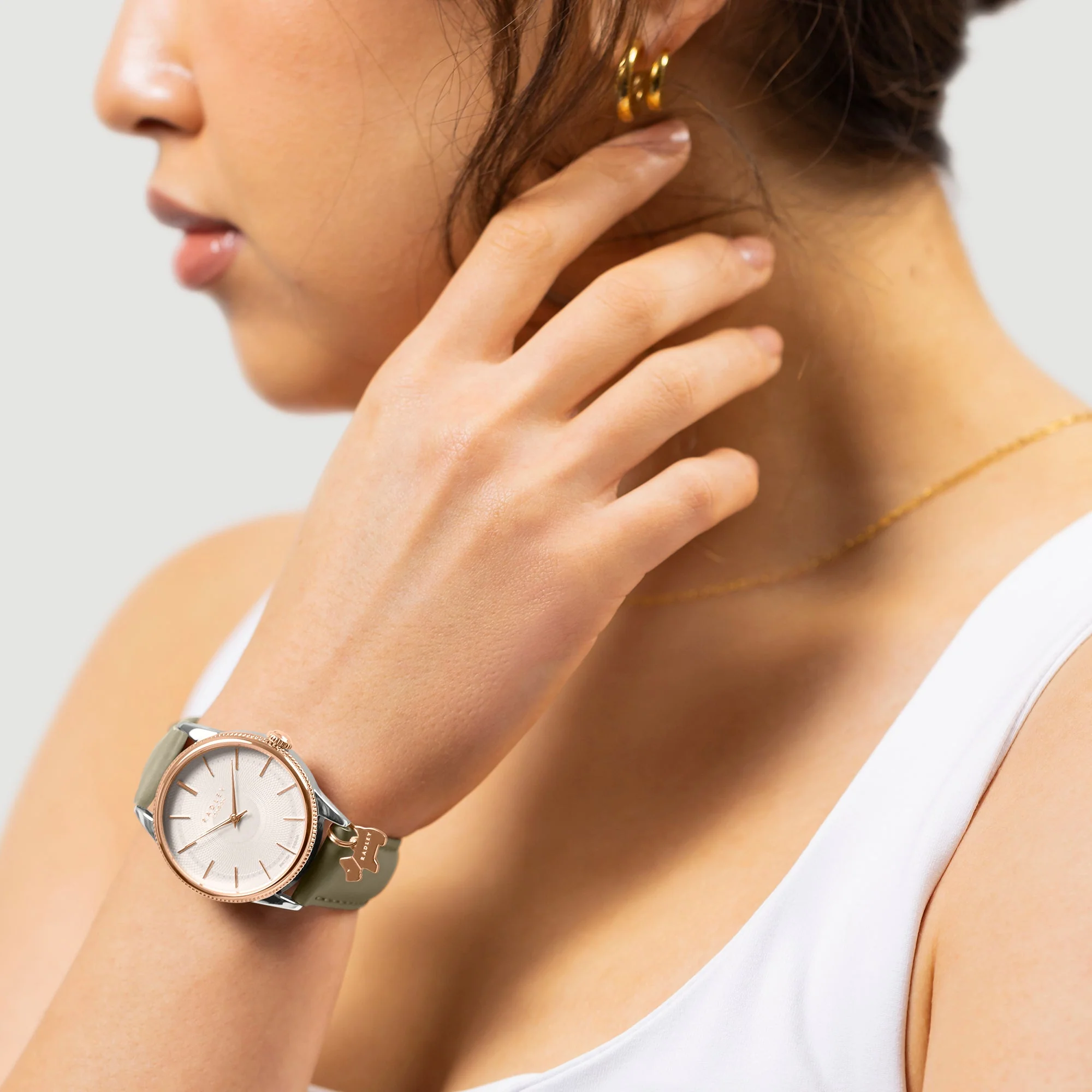 Radley Lewis Lane Ladies Green Watch - Image 3