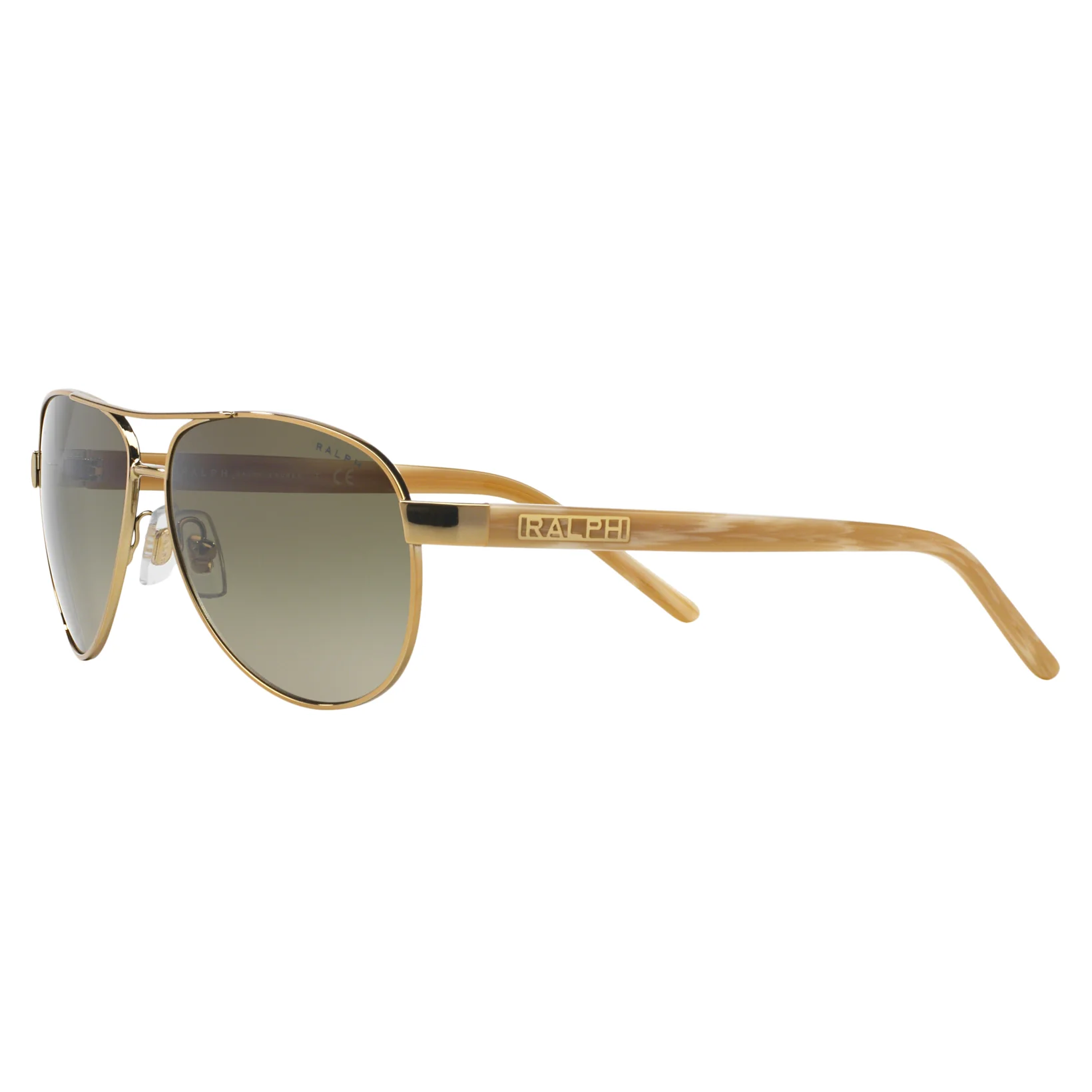 Ralph by Ralph Lauren (RL1) Women's Gold Cream Sunglasses - Image 3