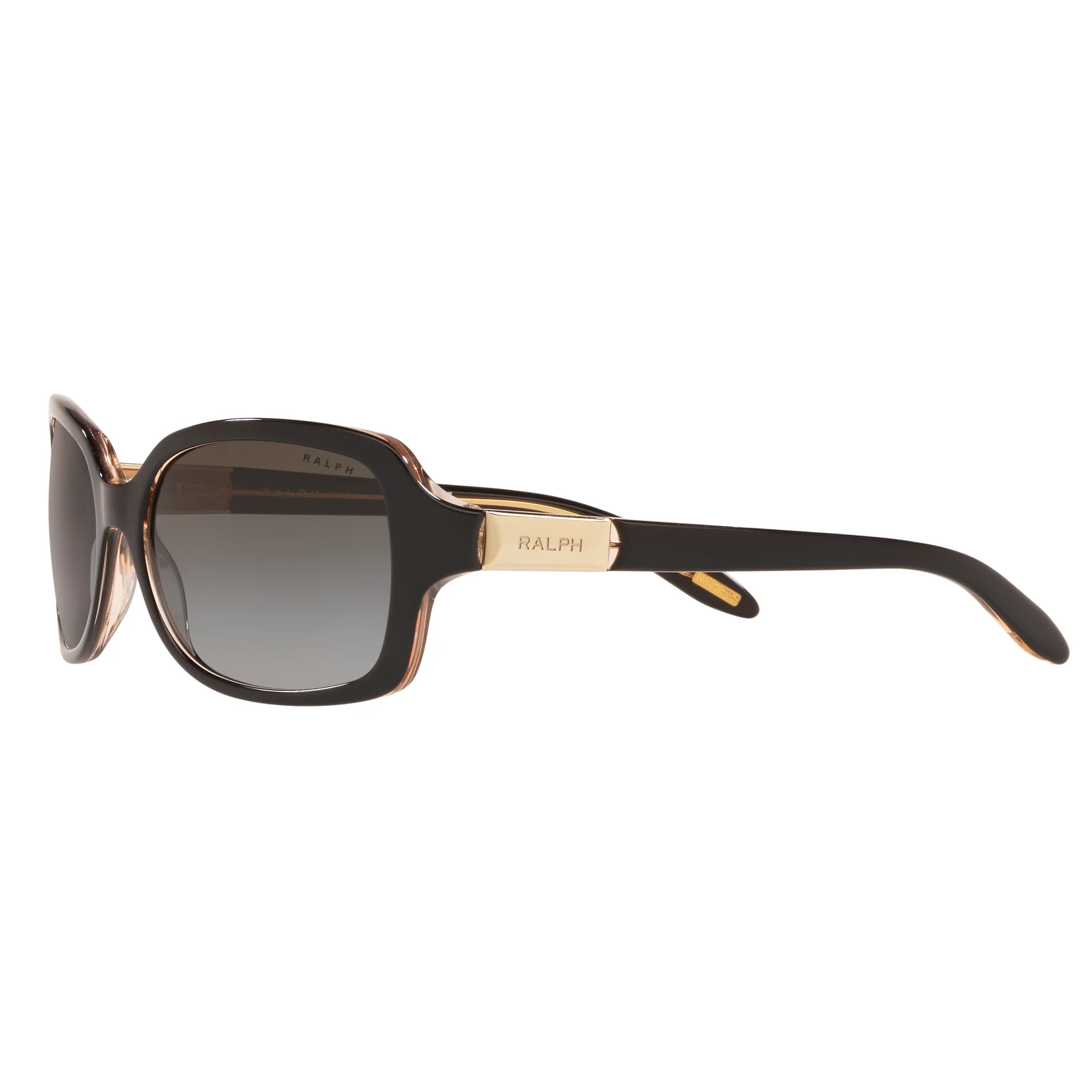 Ralph by Ralph Lauren (RL5) Women's Shiny Black Sunglasses - Image 3