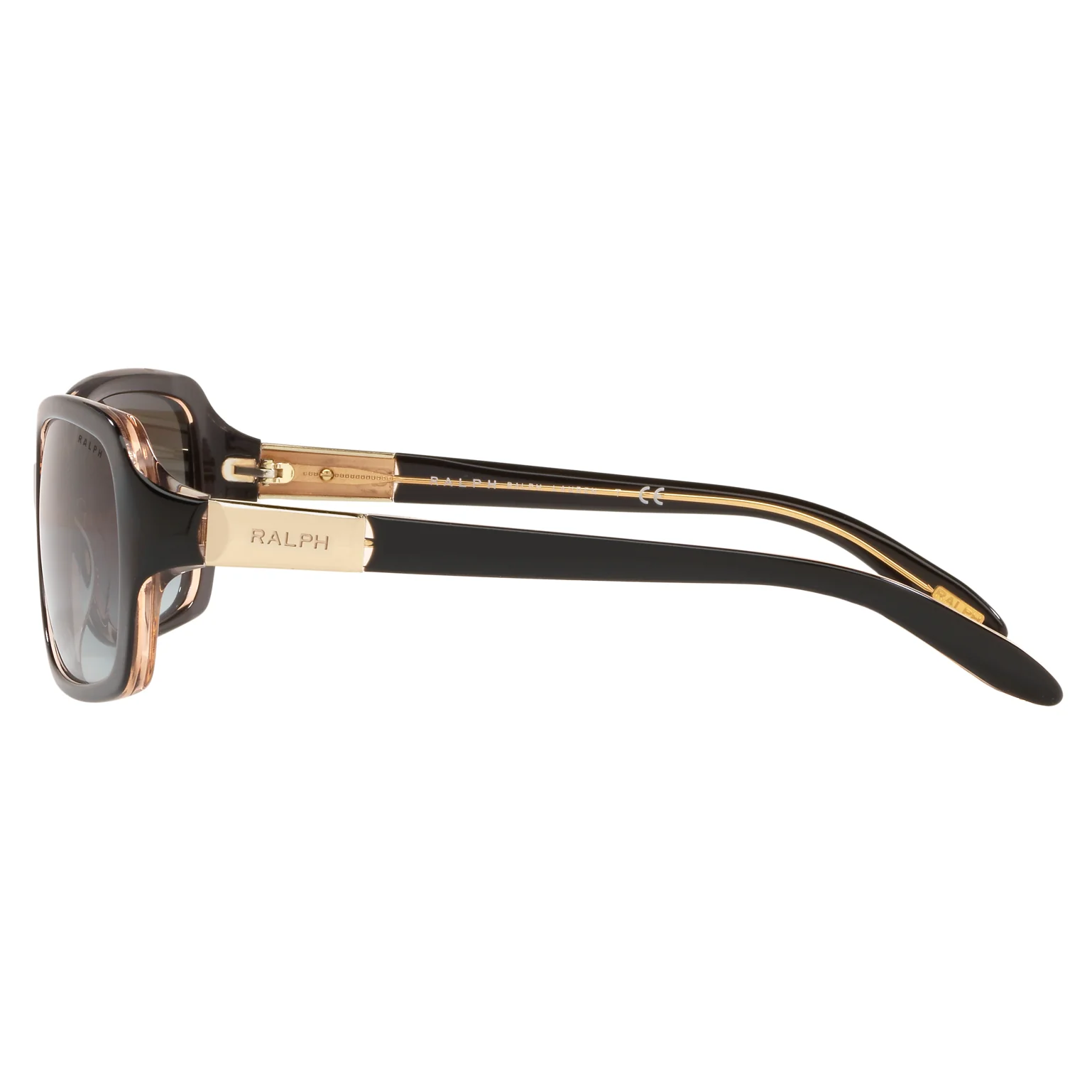 Ralph by Ralph Lauren (RL5) Women's Shiny Black Sunglasses - Image 4