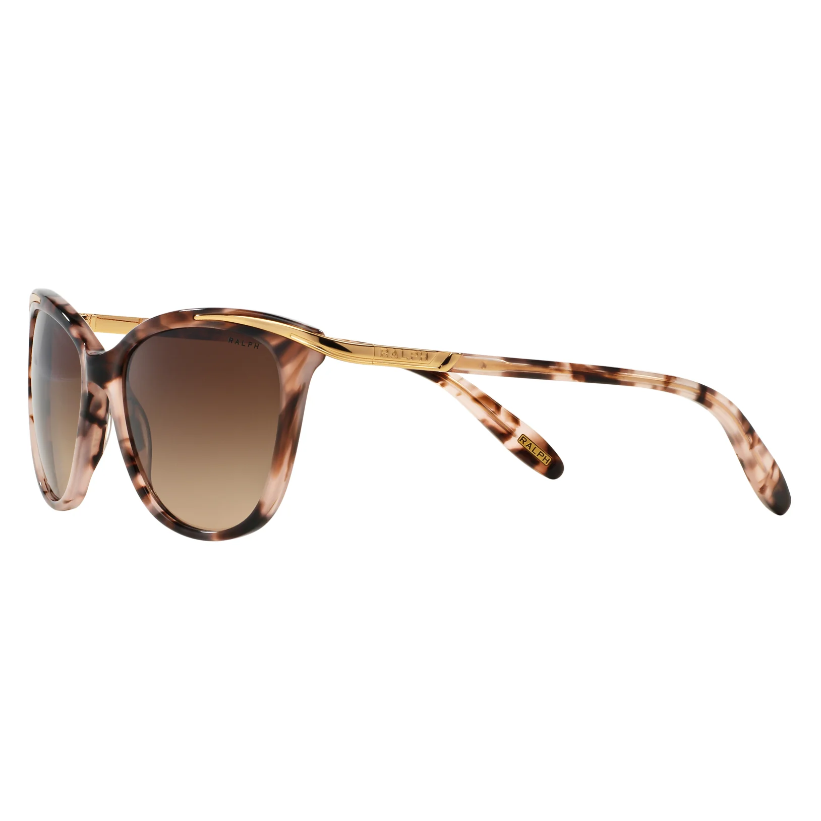 Ralph by Ralph Lauren (RL23) Women's Pink Tortoise Sunglasses - Image 3