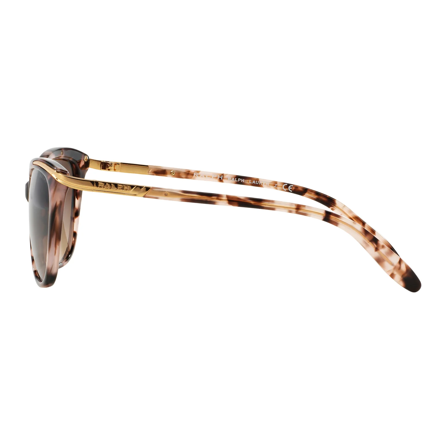 Ralph by Ralph Lauren (RL23) Women's Pink Tortoise Sunglasses - Image 4