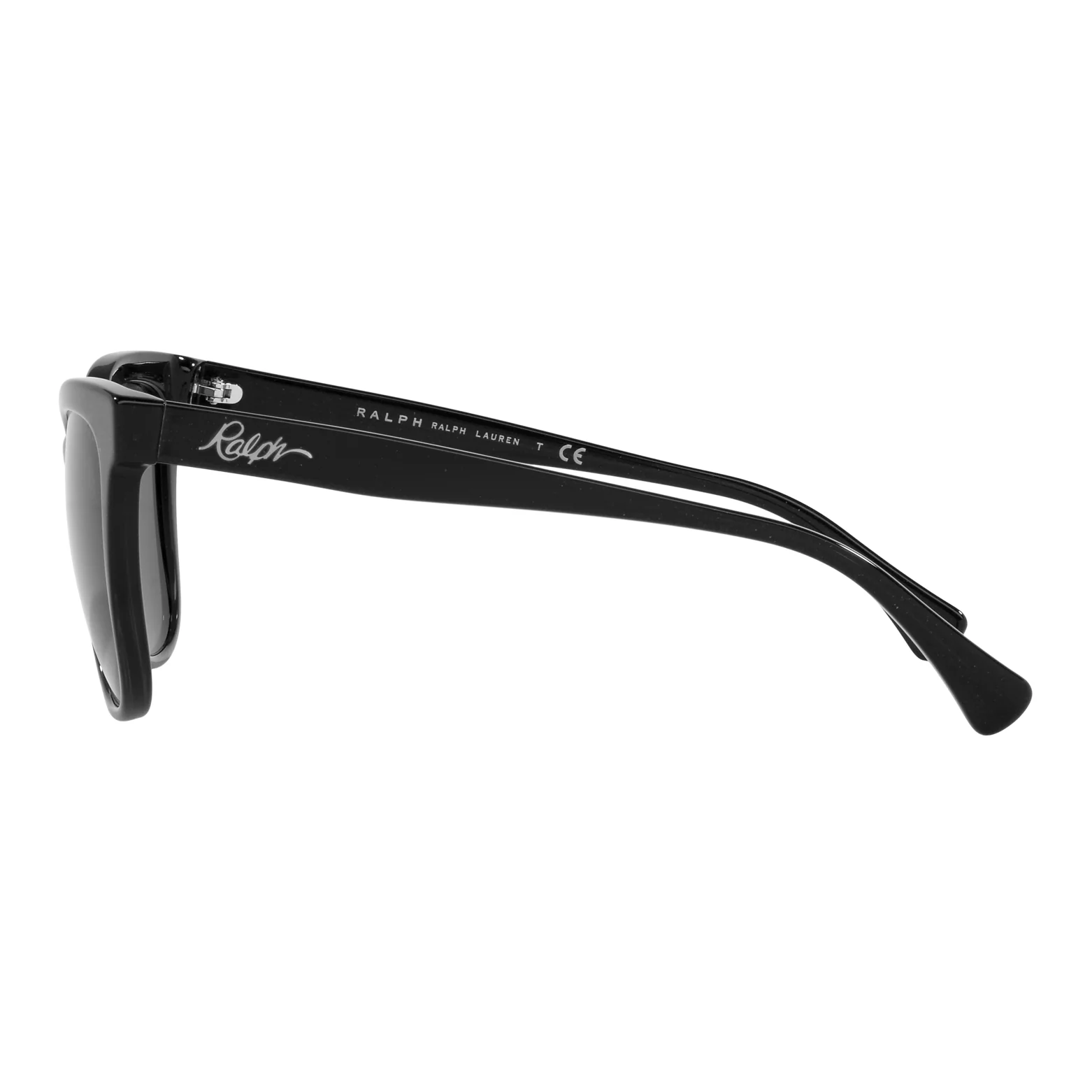 Ralph by Ralph Lauren (RL9) Women's Shiny Black Sunglasses - Image 4