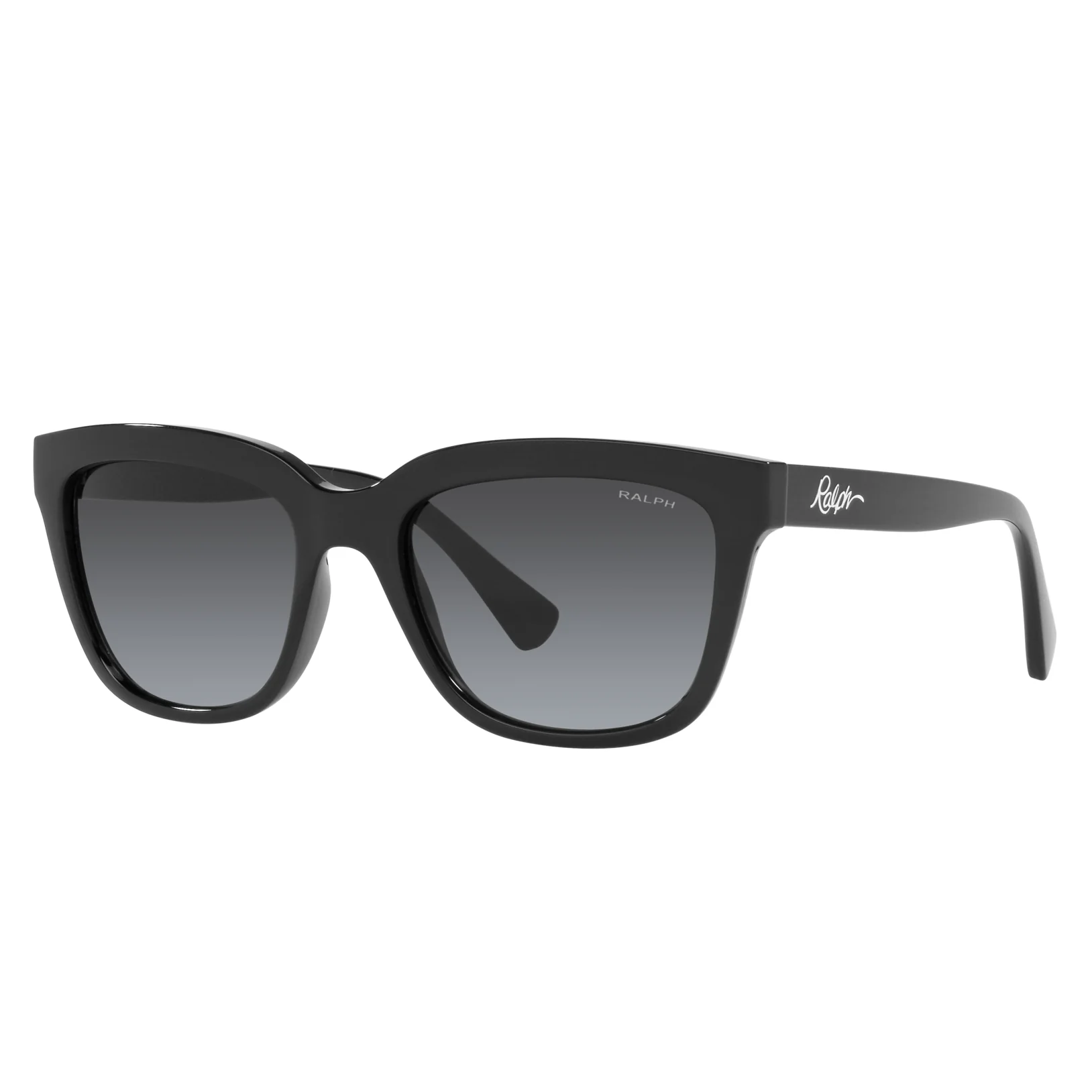Ralph by Ralph Lauren (RL10) Women's Shiny Black Sunglasses