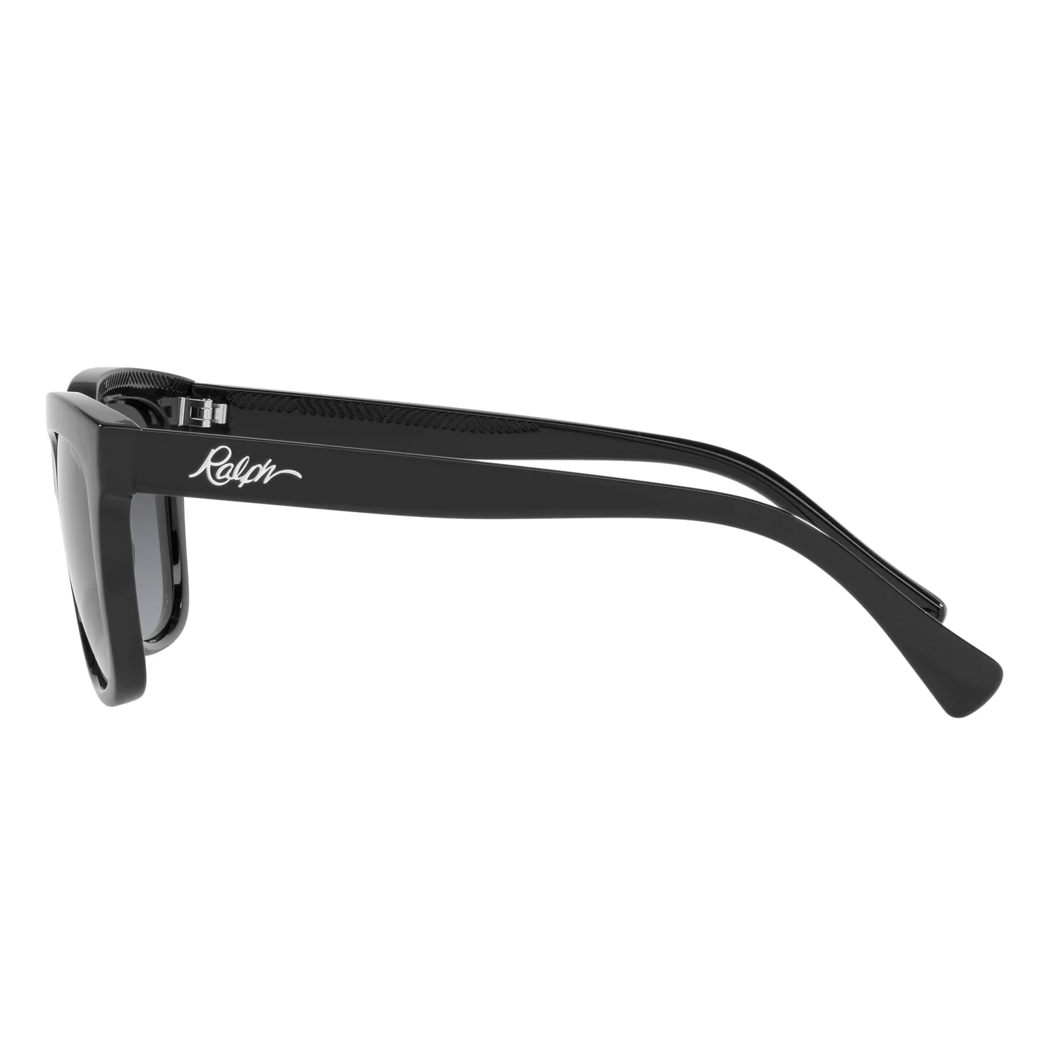 Ralph by Ralph Lauren (RL10) Women's Shiny Black Sunglasses - Image 4