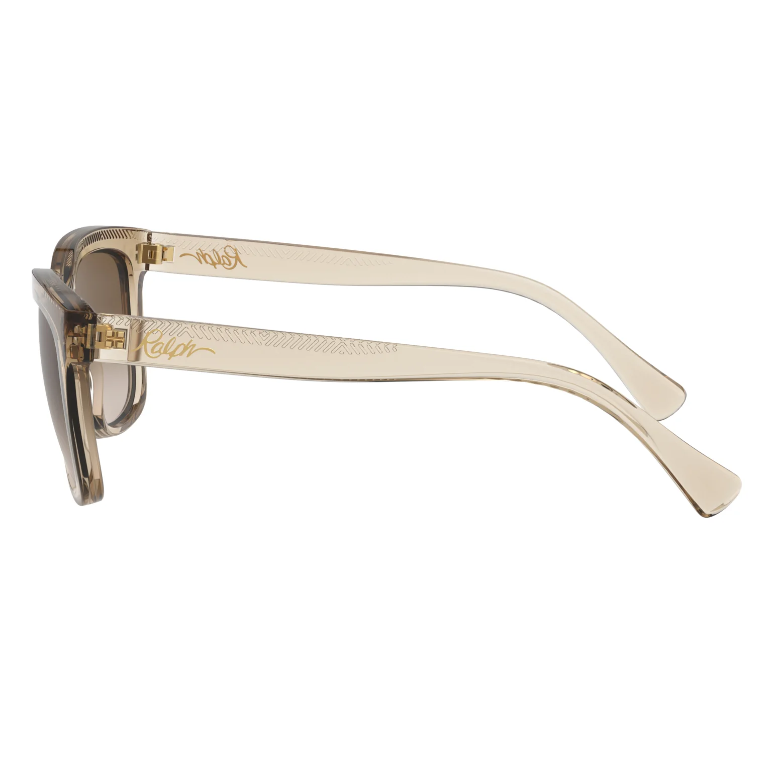 Ralph by Ralph Lauren (RL11) Women's Transparent Brown Sunglasses - Image 4