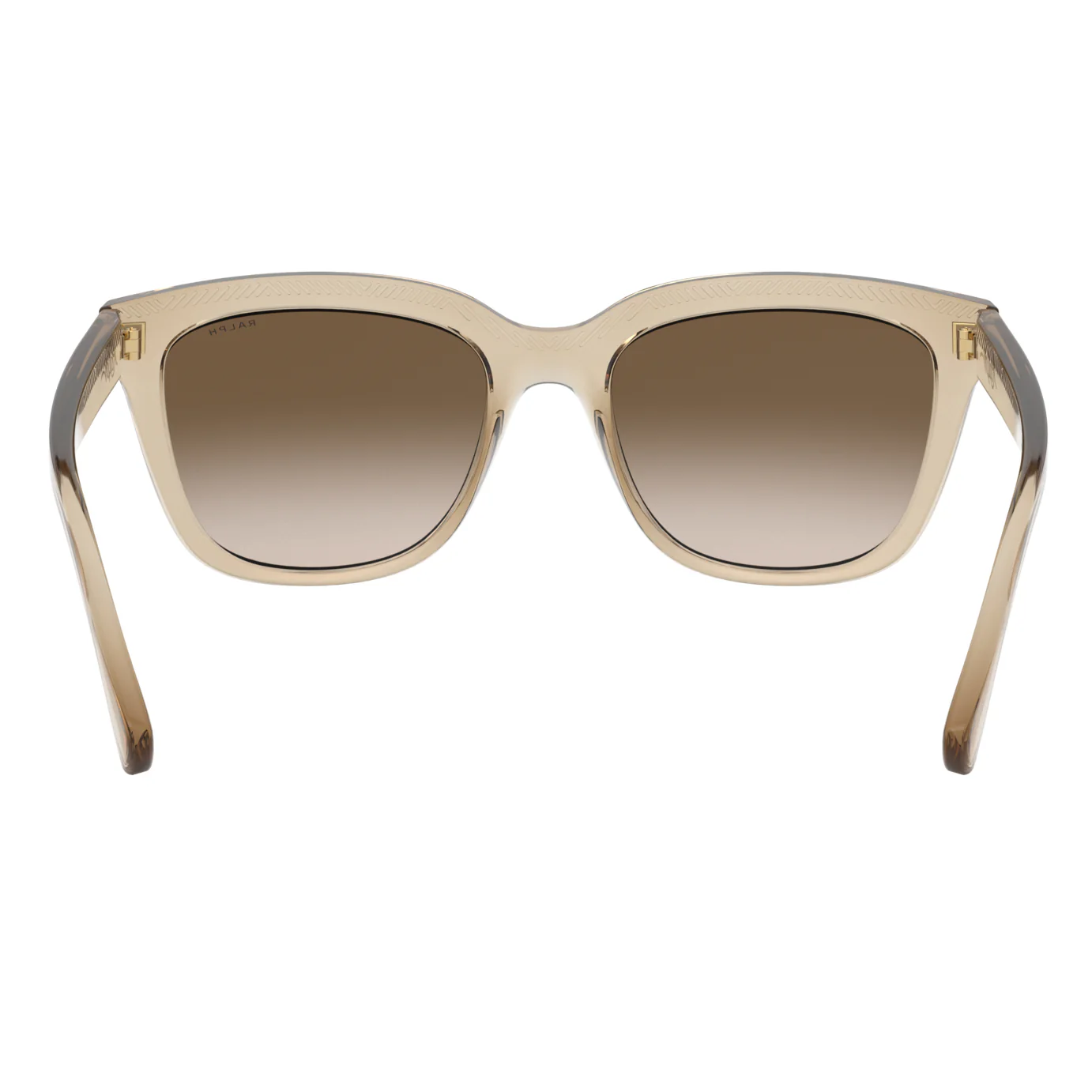 Ralph by Ralph Lauren (RL11) Women's Transparent Brown Sunglasses - Image 5