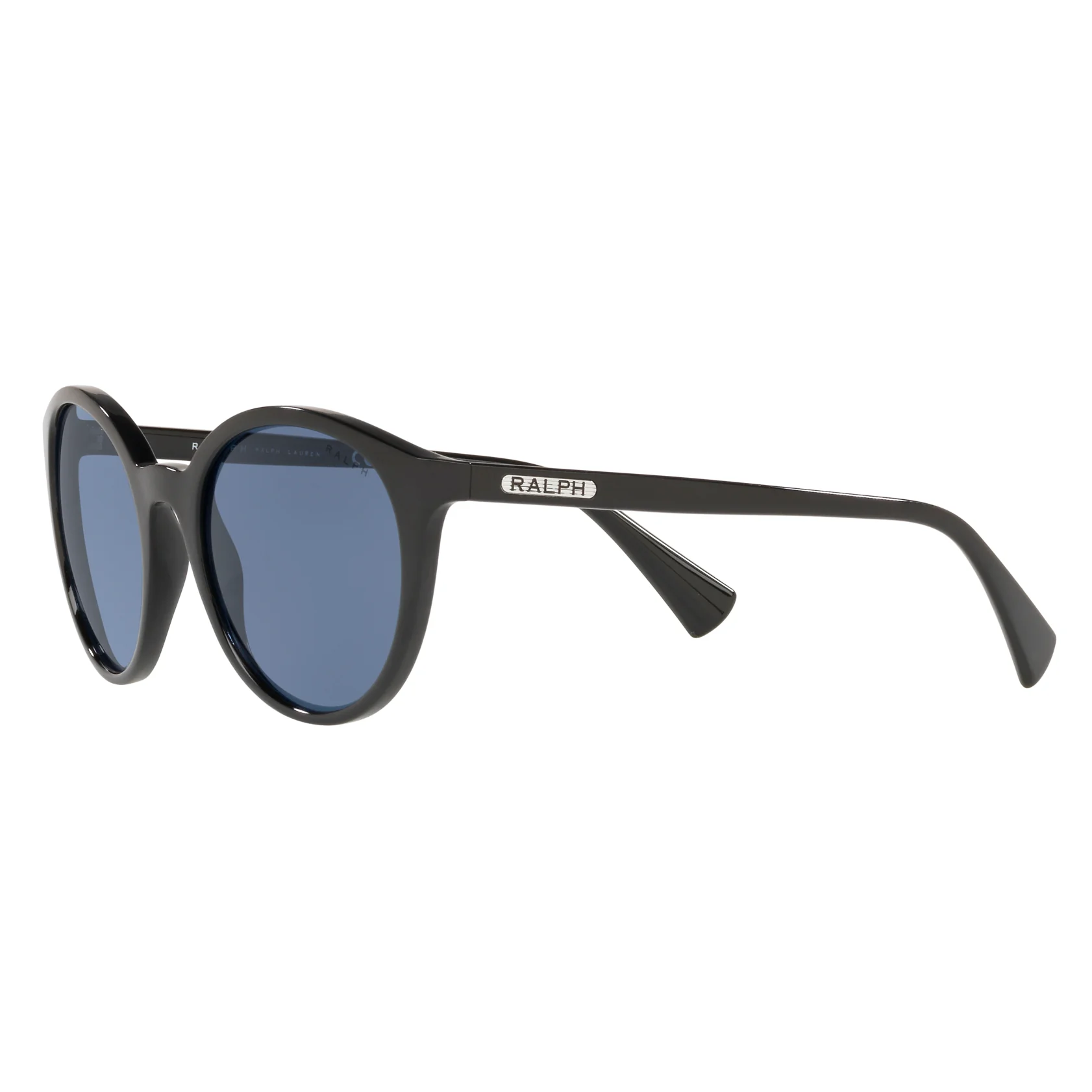 Ralph by Ralph Lauren (RL25) Women's Shiny Black Sunglasses - Image 3