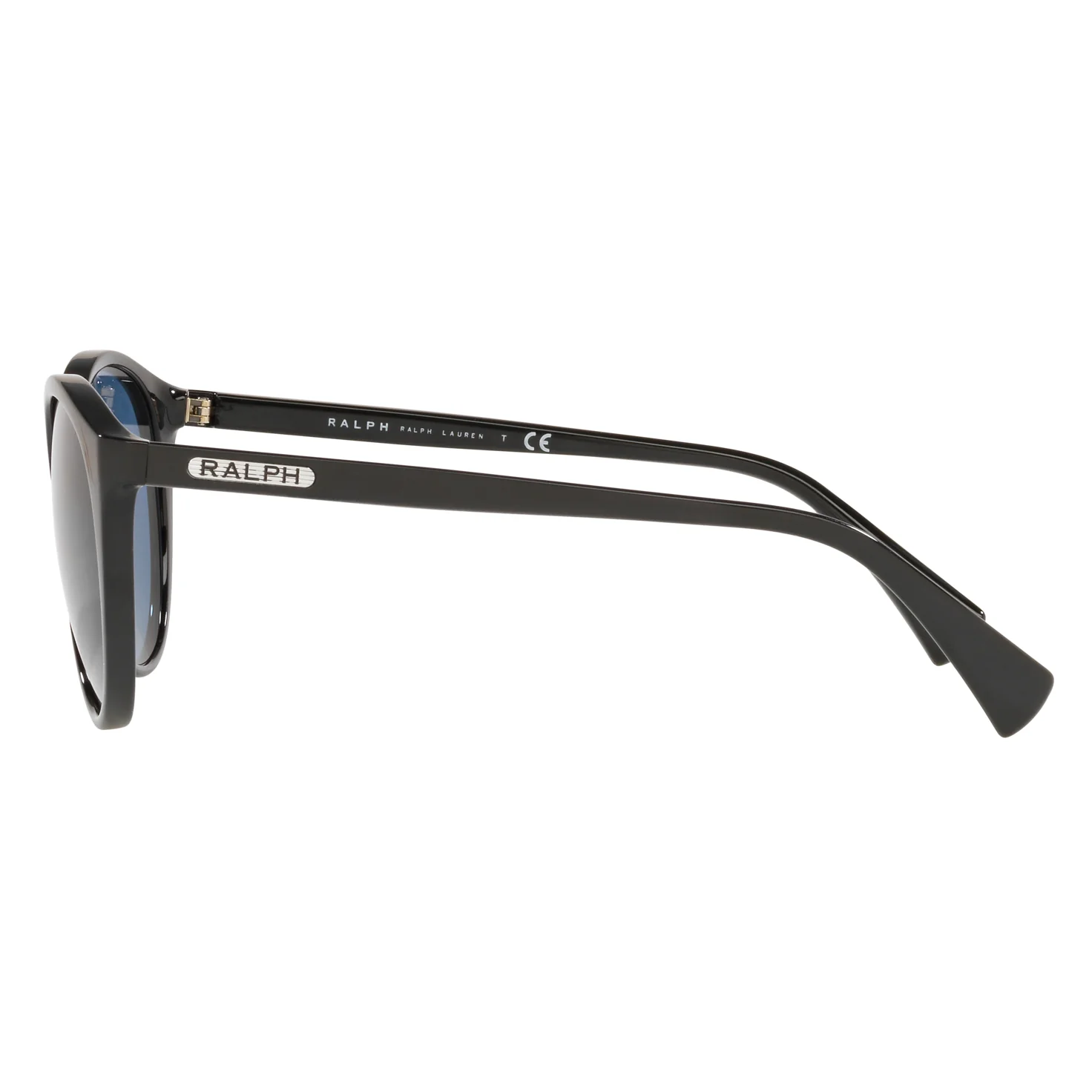 Ralph by Ralph Lauren (RL25) Women's Shiny Black Sunglasses - Image 4