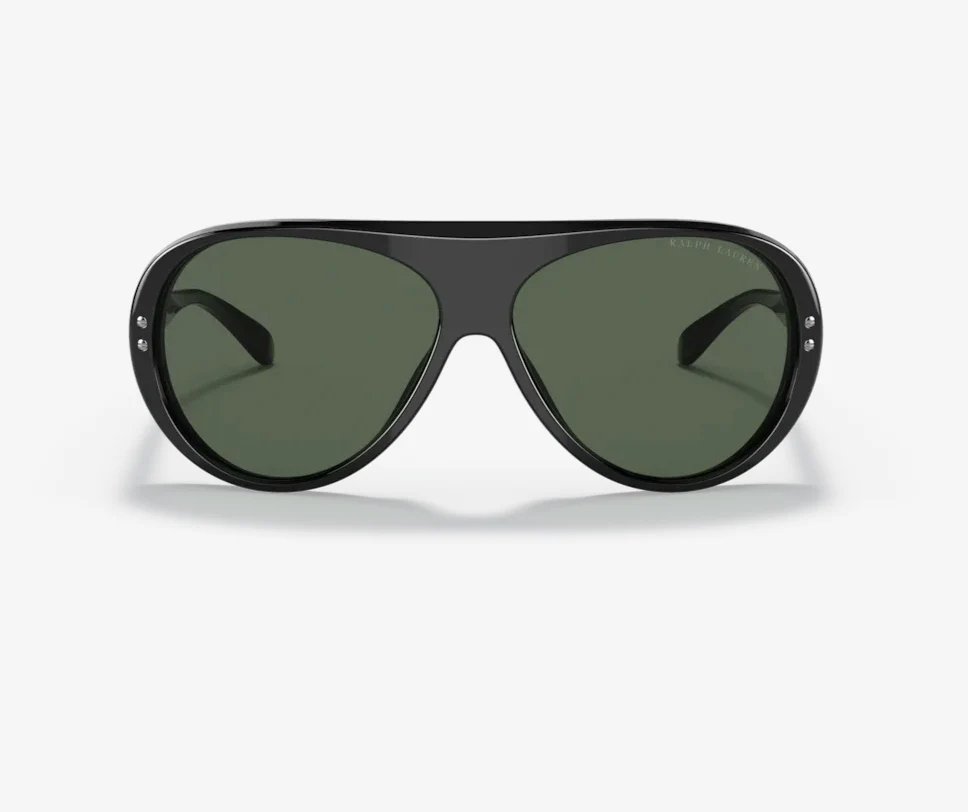 Ralph Lauren Unisex Sunglasses Pilot Black - Image 4