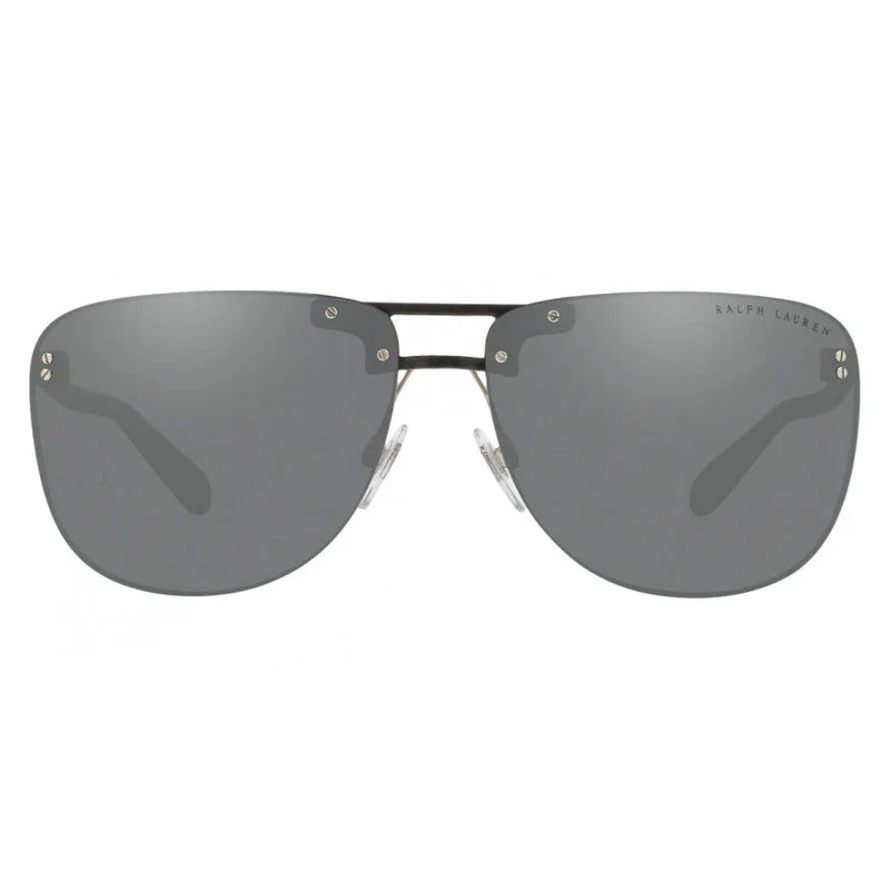 Ralph Lauren Men's Sunglasses Rimless Browline Carbon - Image 2
